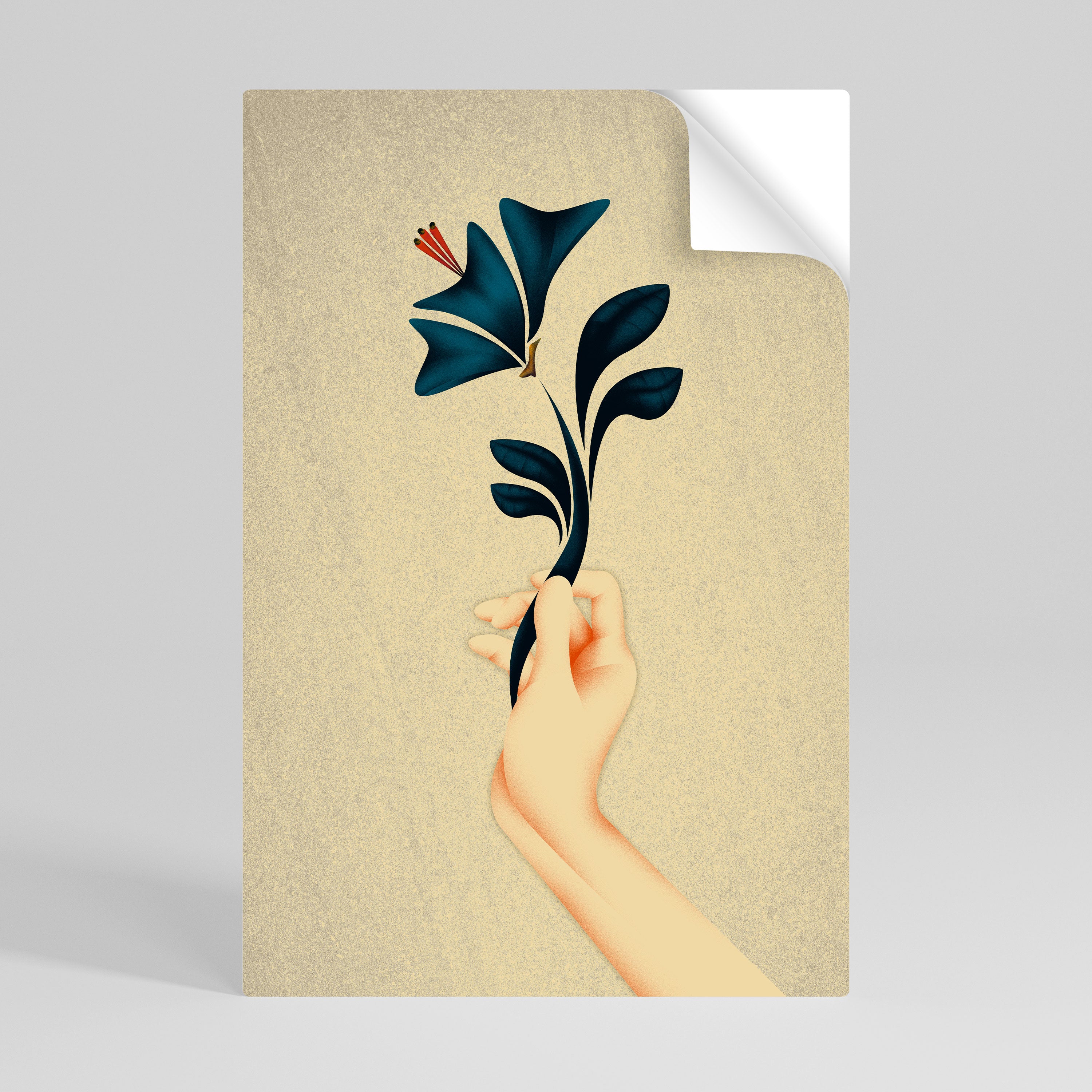 TAKE IT OR LEAF IT Naklejka/Plakat pionowy
