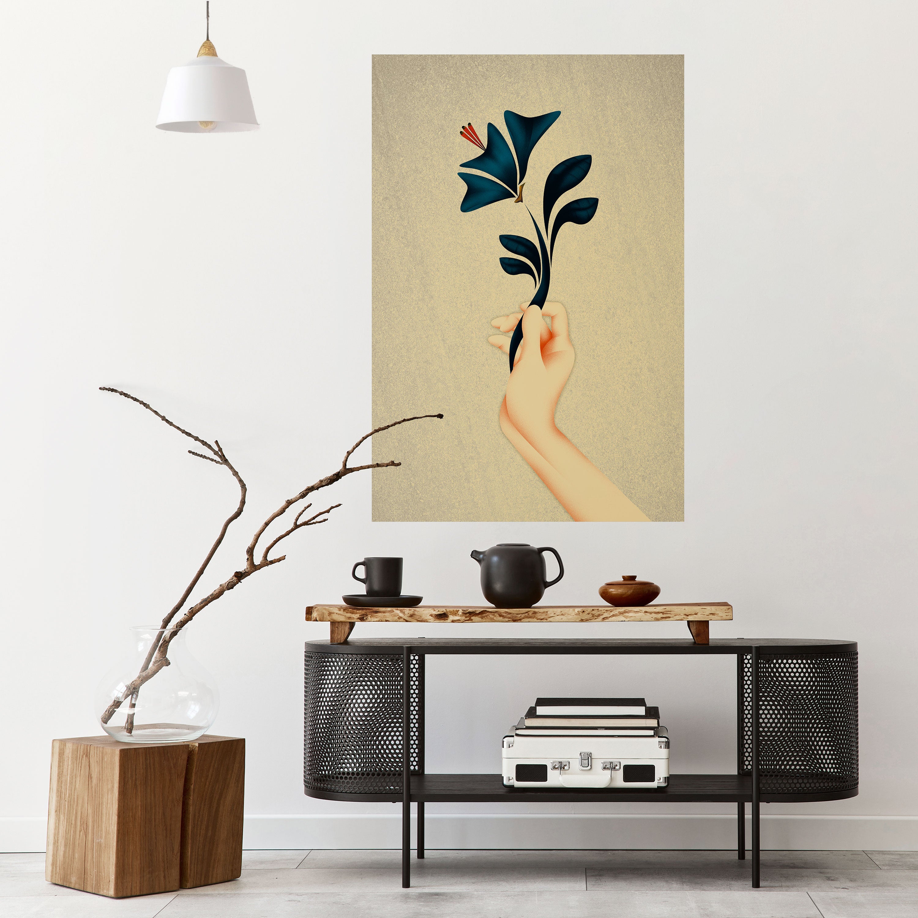 TAKE IT OR LEAF IT Naklejka/Plakat pionowy