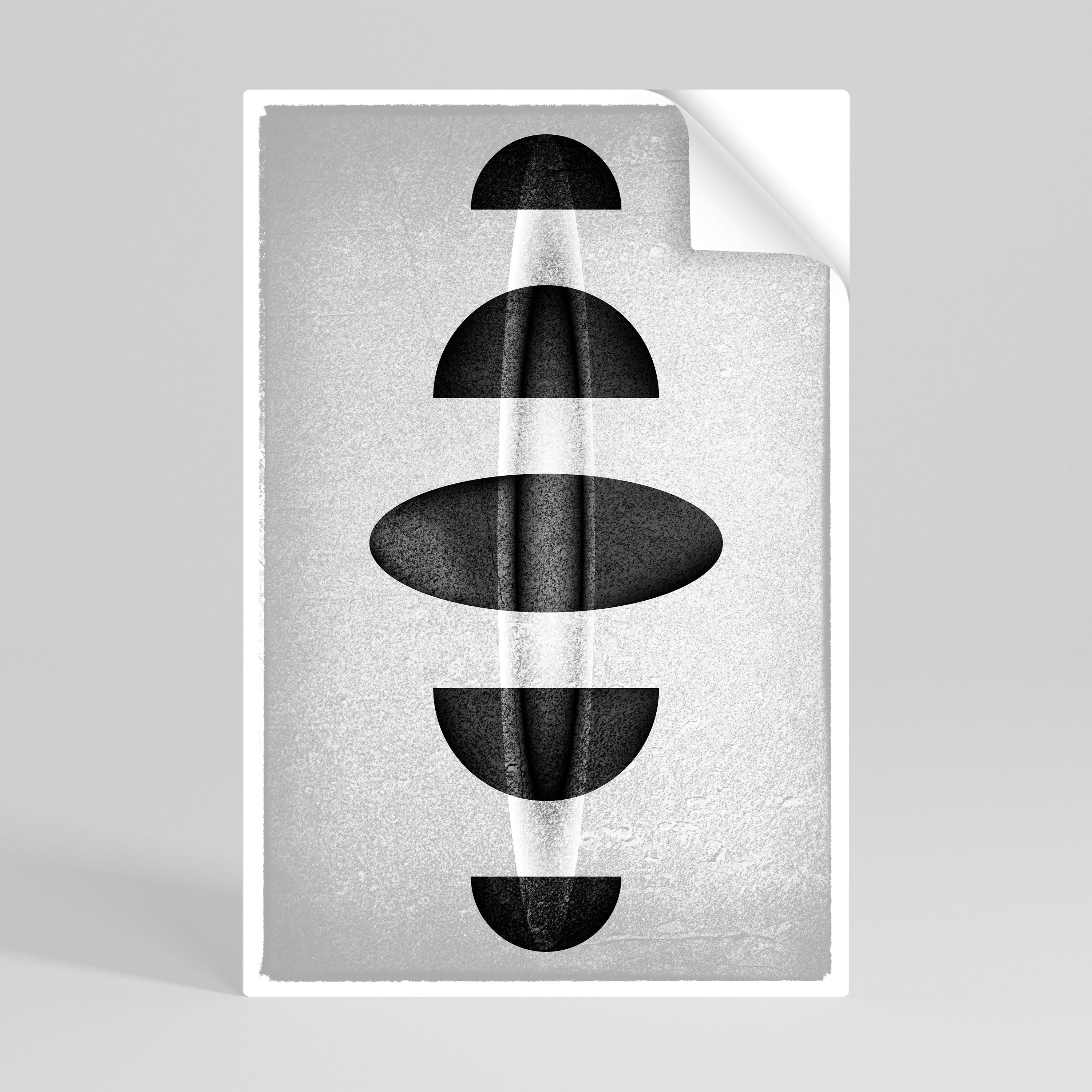 OBSIDIAN ODYSSEY Naklejka/Plakat pionowy