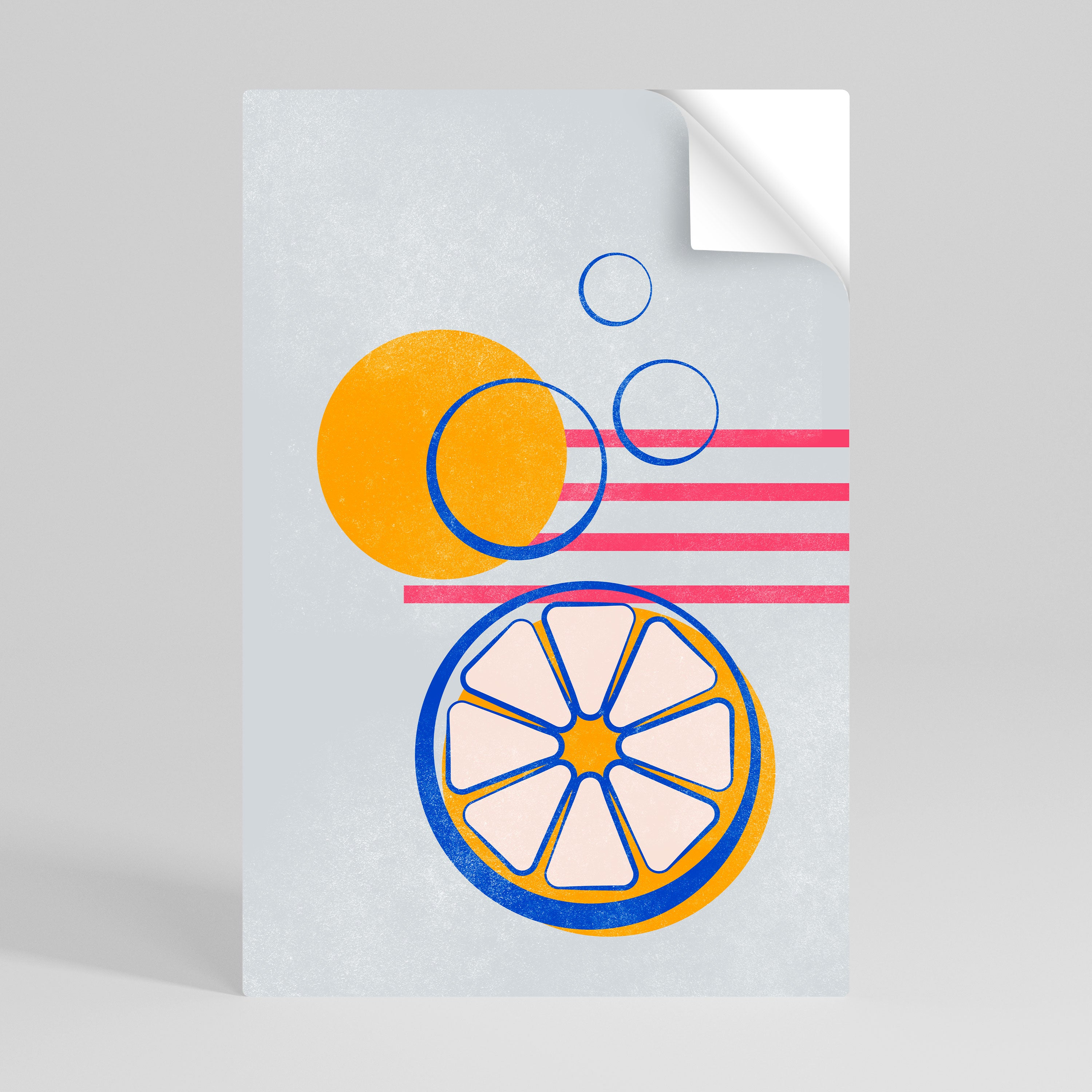 CITRUS SPARK Naklejka/Plakat pionowy