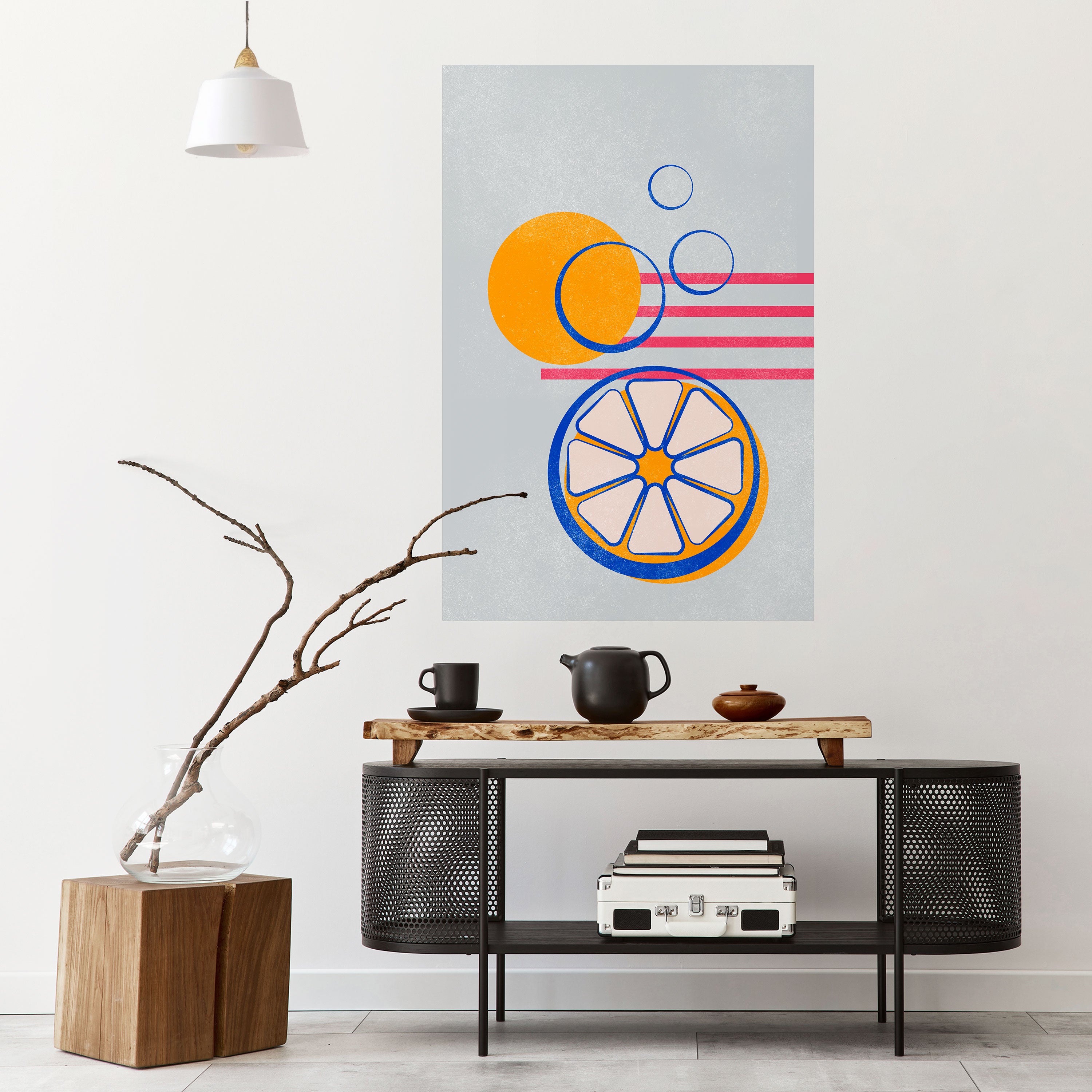 CITRUS SPARK Naklejka/Plakat pionowy