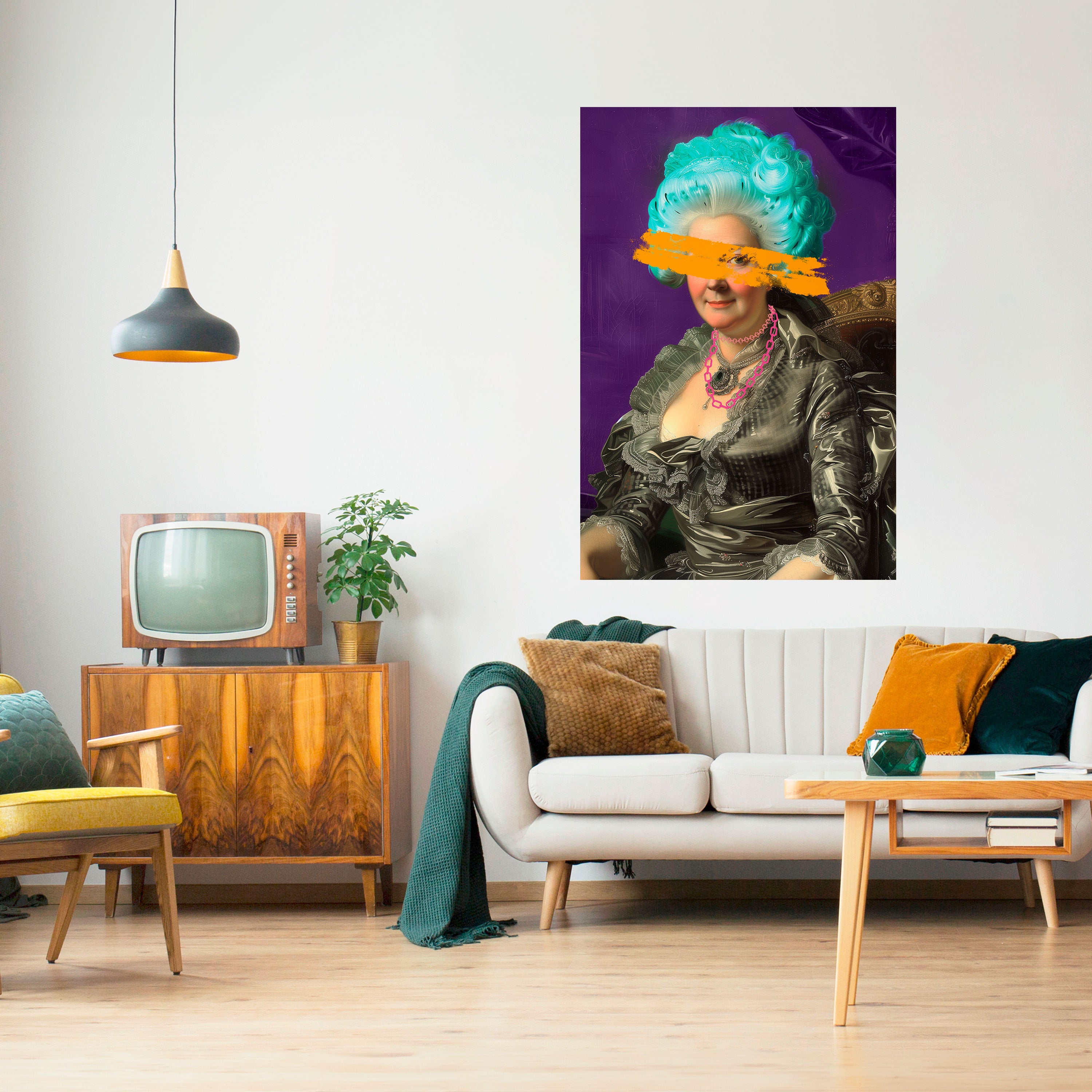 BAROQUE CHIC Naklejka/Plakat pionowy