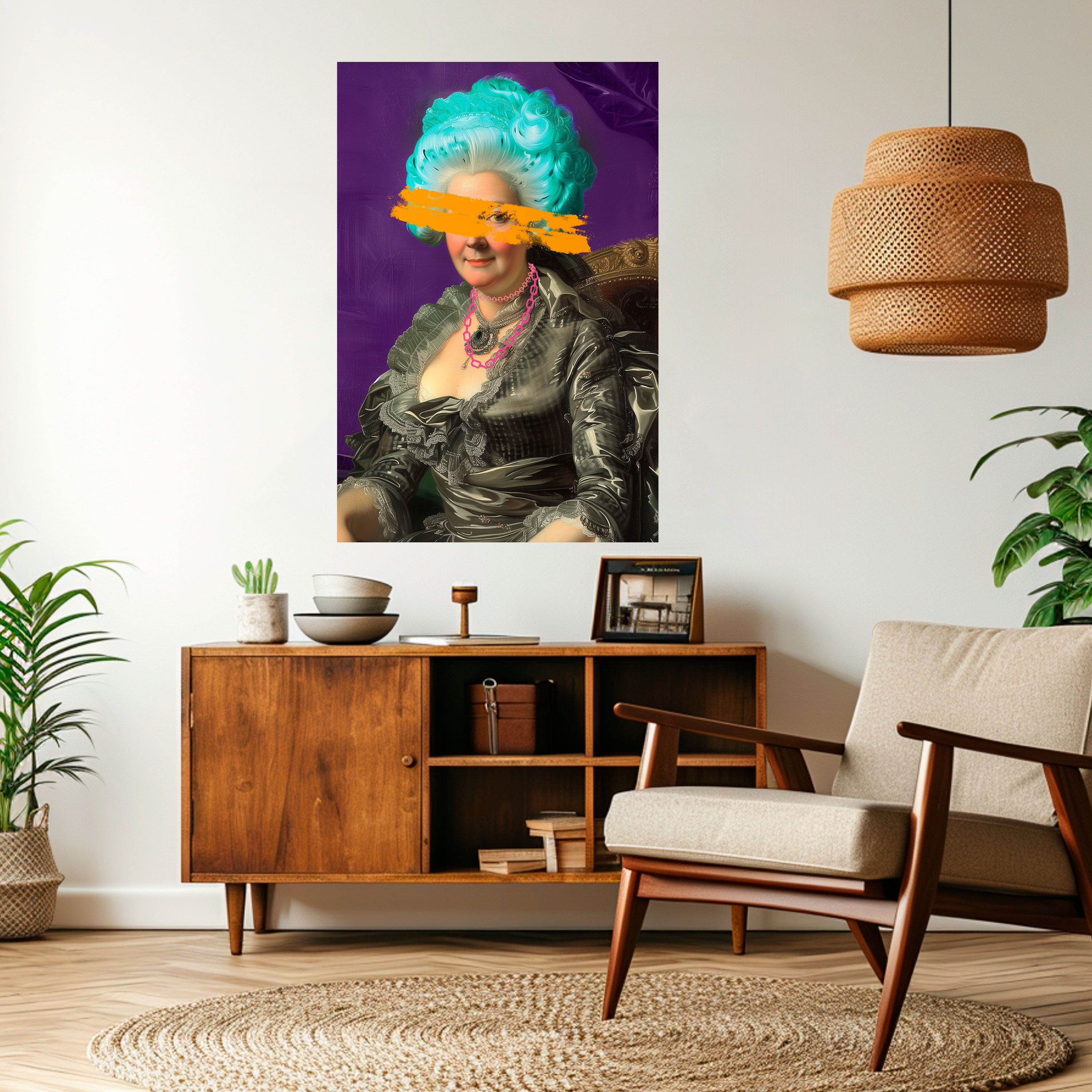 BAROQUE CHIC Naklejka/Plakat pionowy