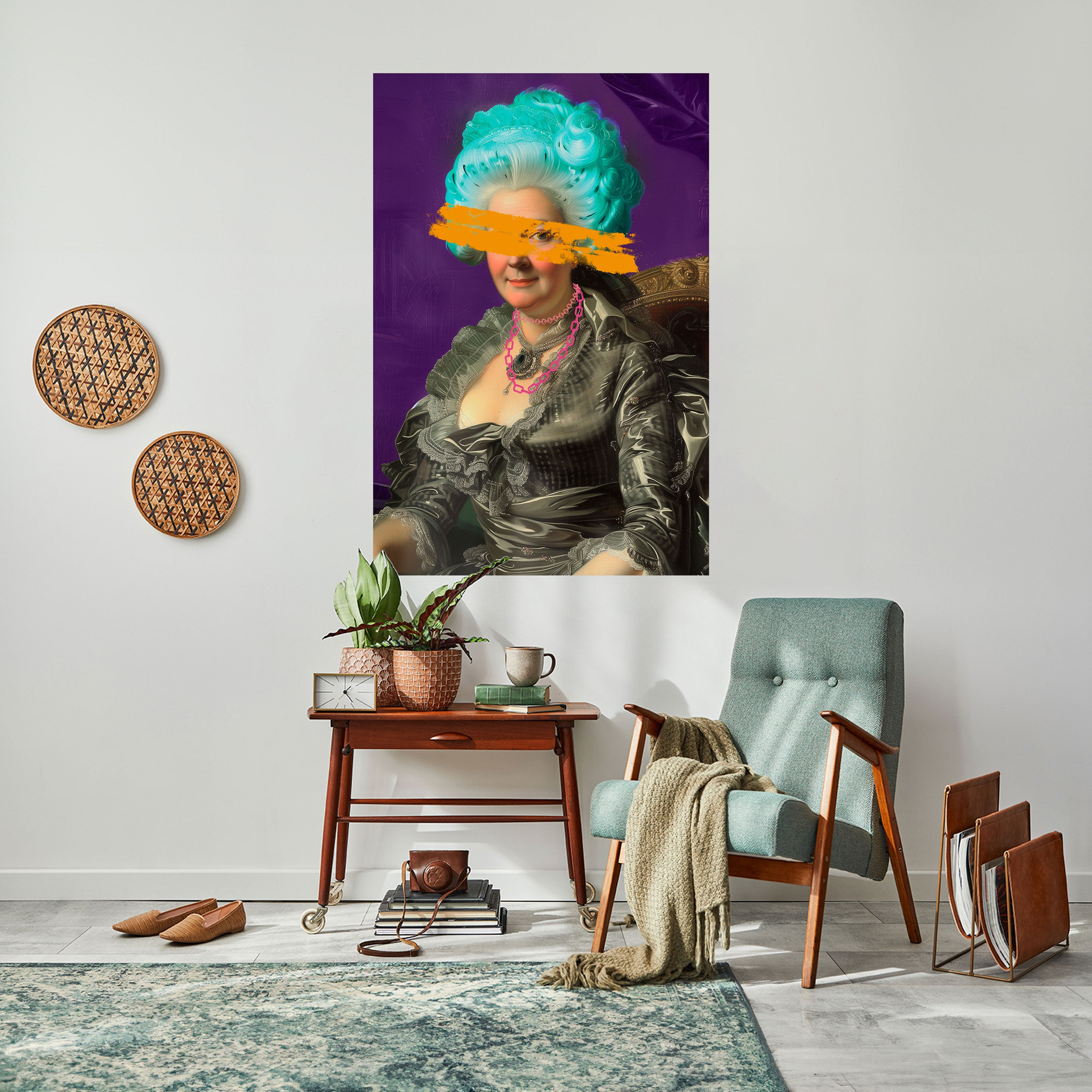BAROQUE CHIC Naklejka/Plakat pionowy
