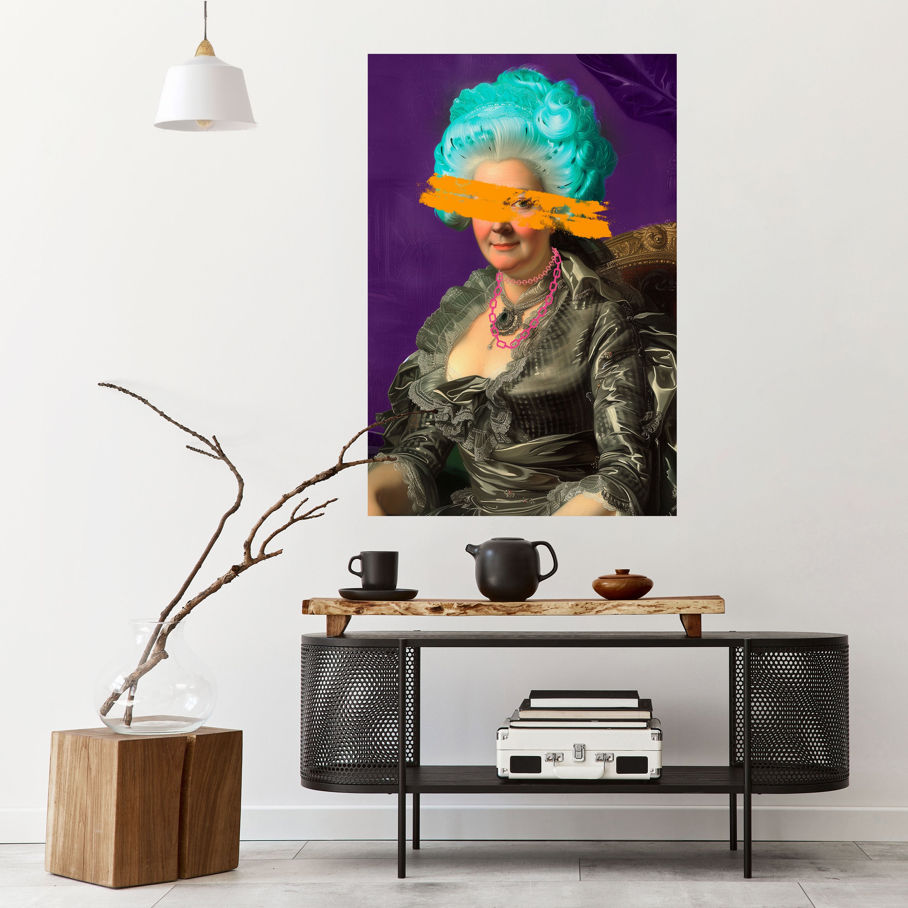 BAROQUE CHIC Naklejka/Plakat pionowy