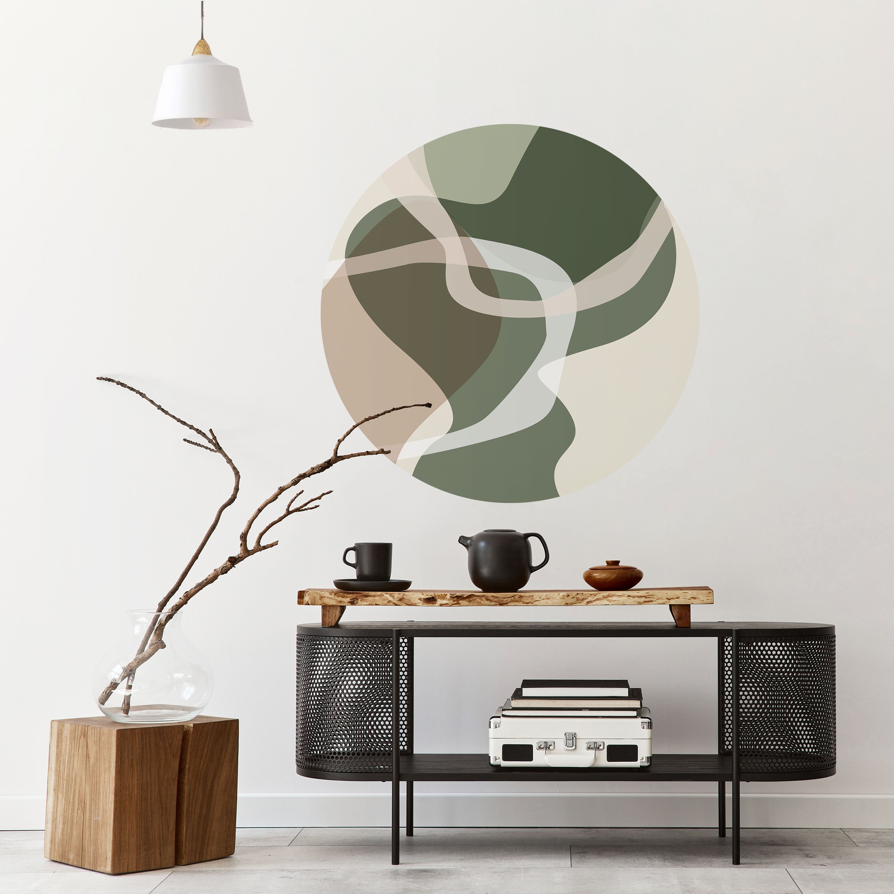 ART OF GREEN Naklejka okrągła