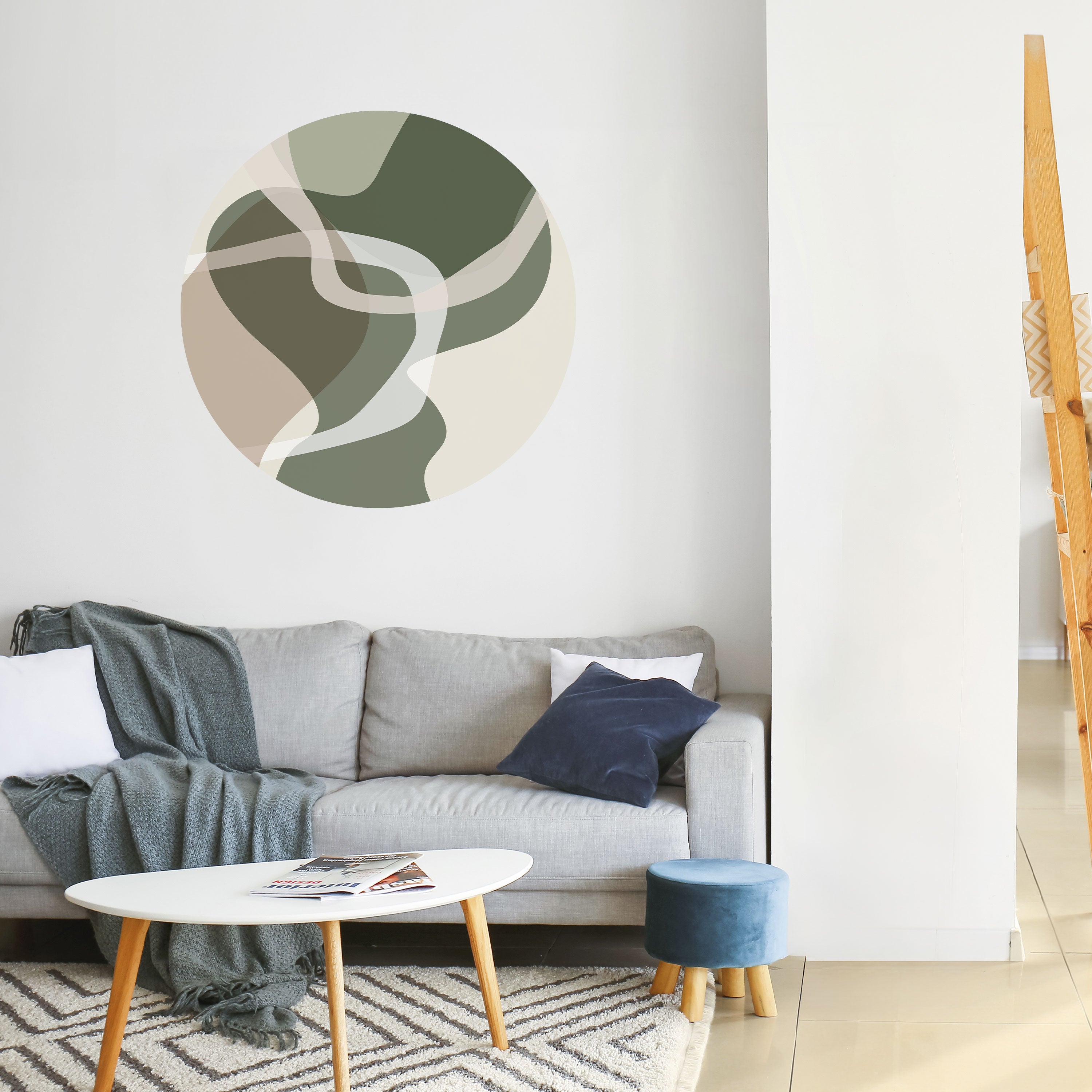 ART OF GREEN Naklejka okrągła