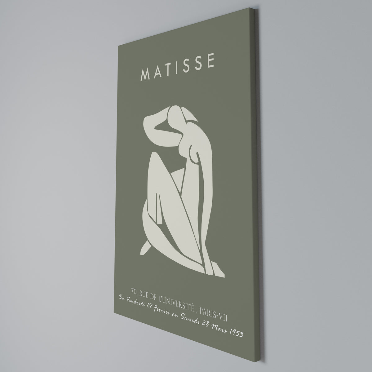 MATISSE NUDES Pionowy obraz na płótnie