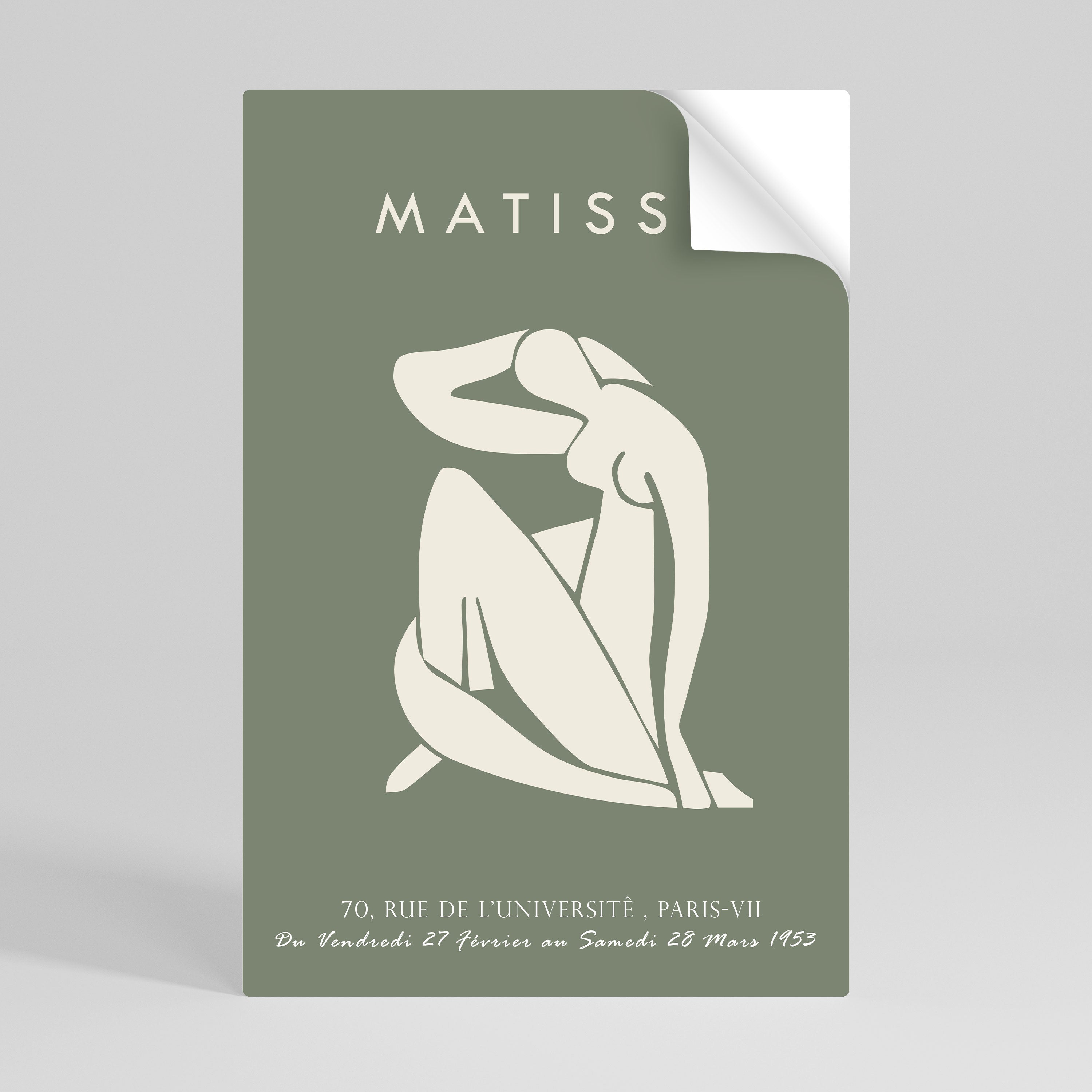 MATISSE NUDES Naklejka/Plakat pionowy