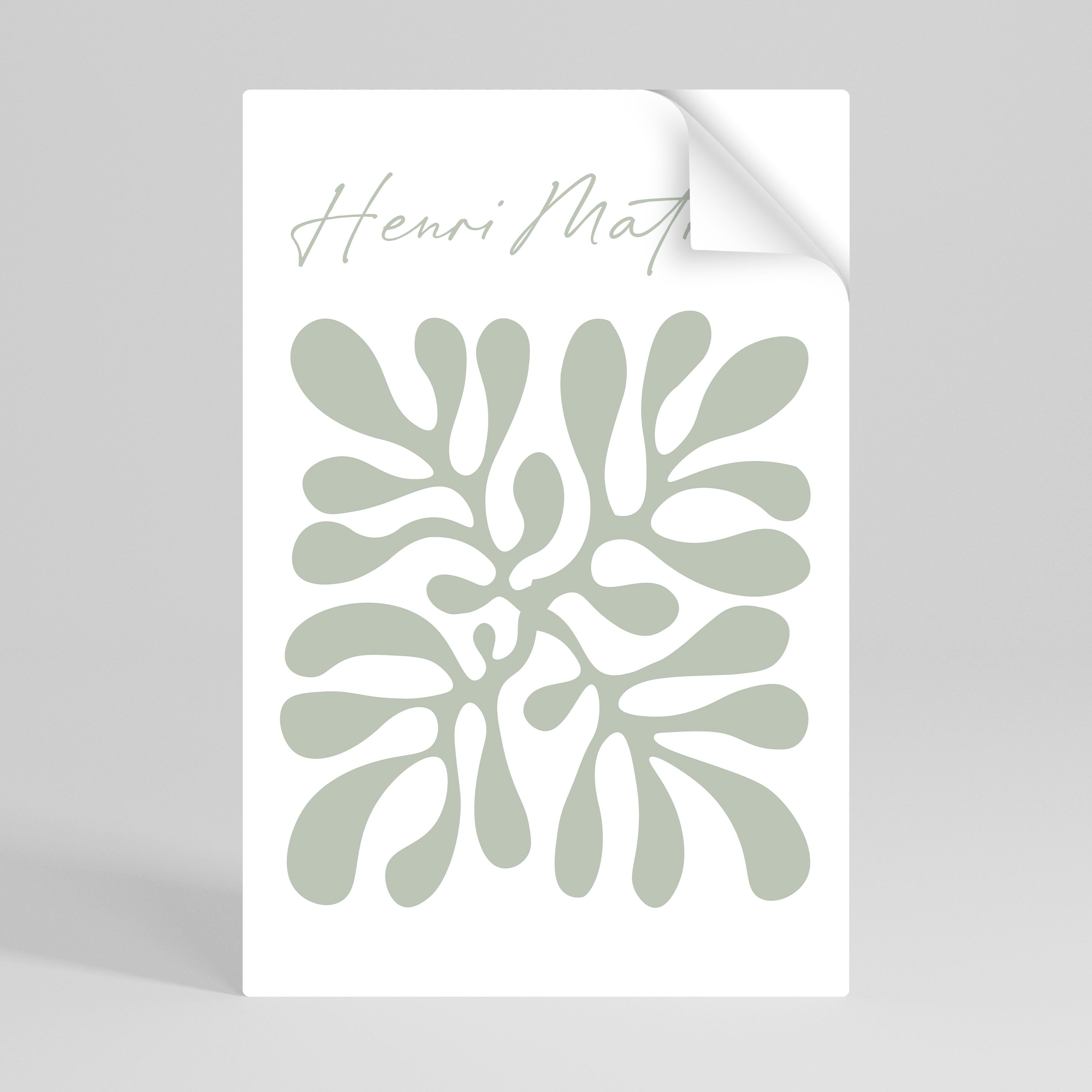 SHAPE OF MATISSE Naklejka/Plakat pionowy