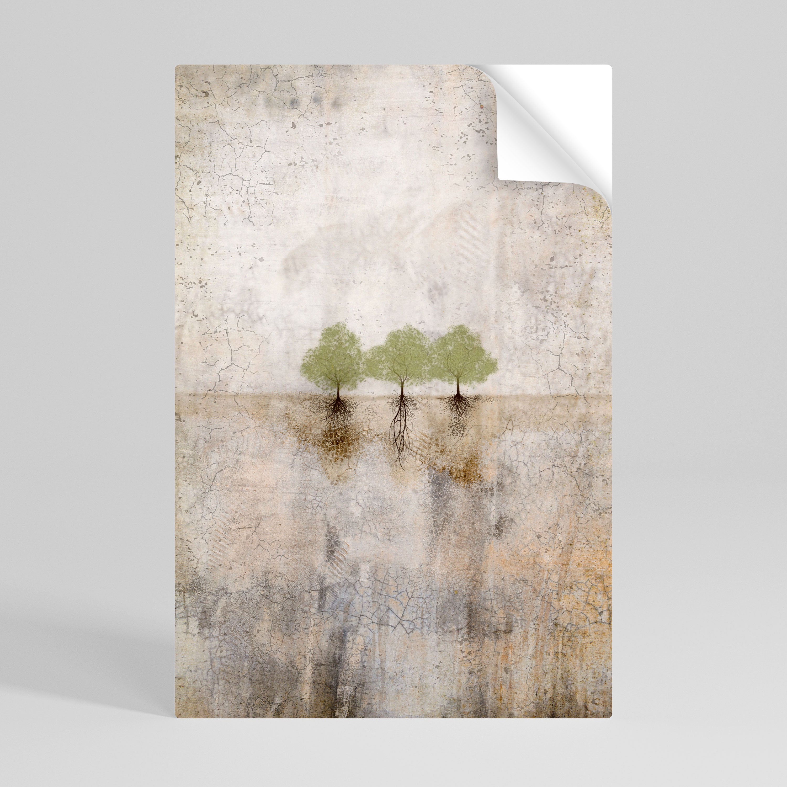 ROOTS OF TIME Naklejka/Plakat pionowy