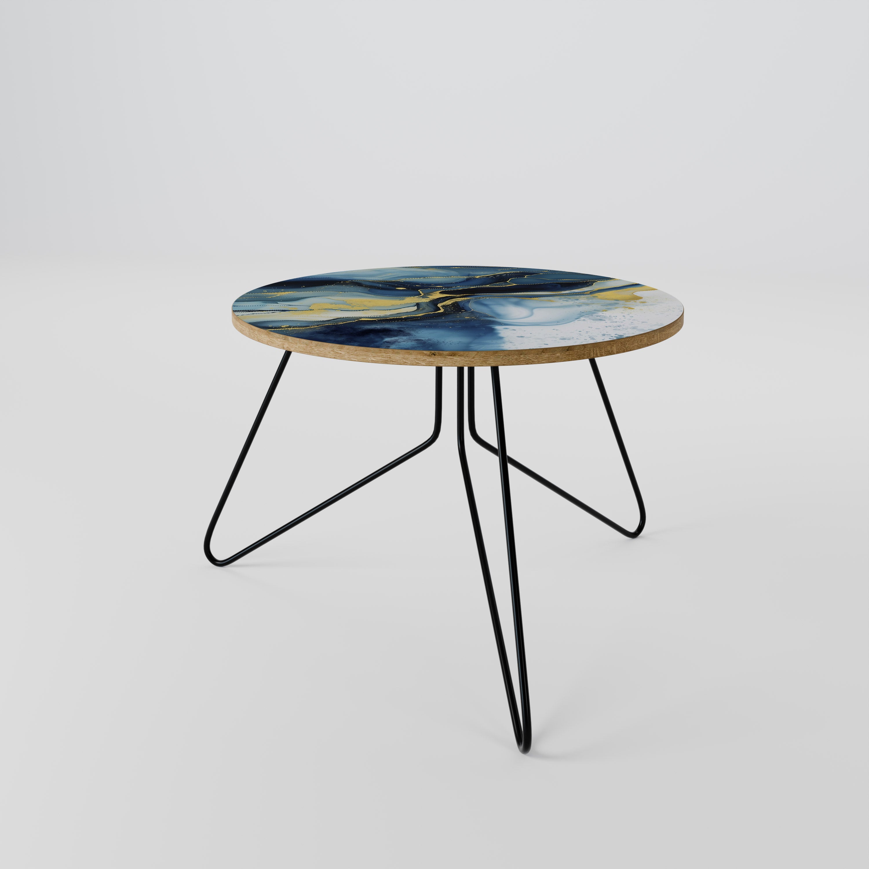 INKY MARBLE Stolik kawowy mały