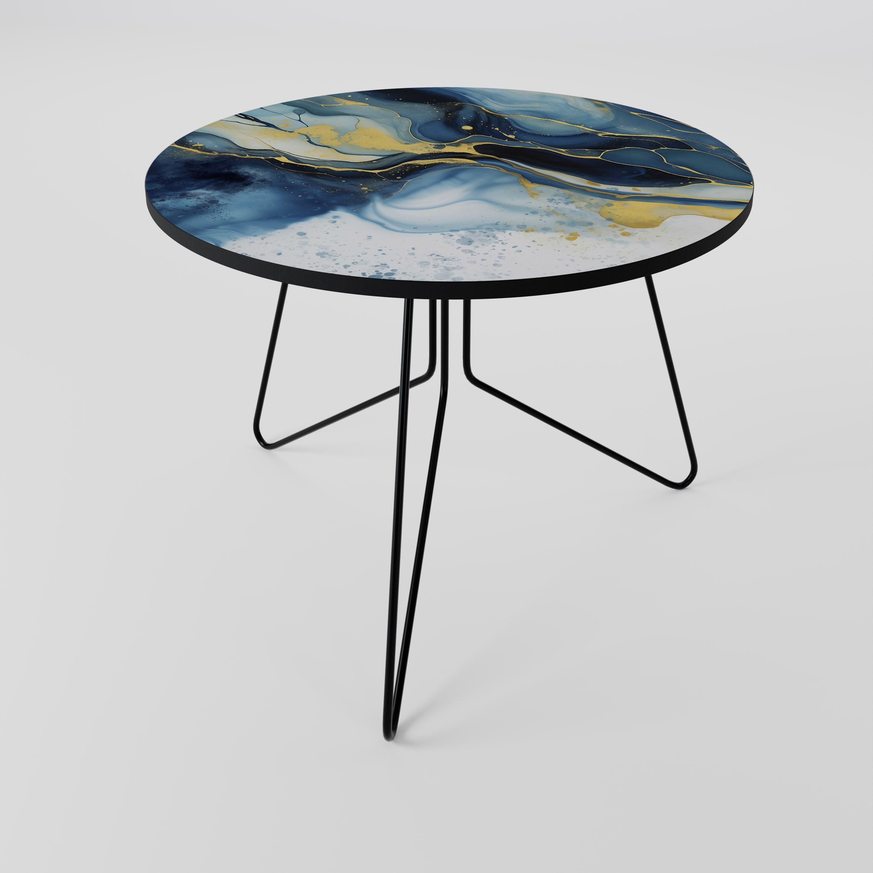 INKY MARBLE Stolik kawowy duży