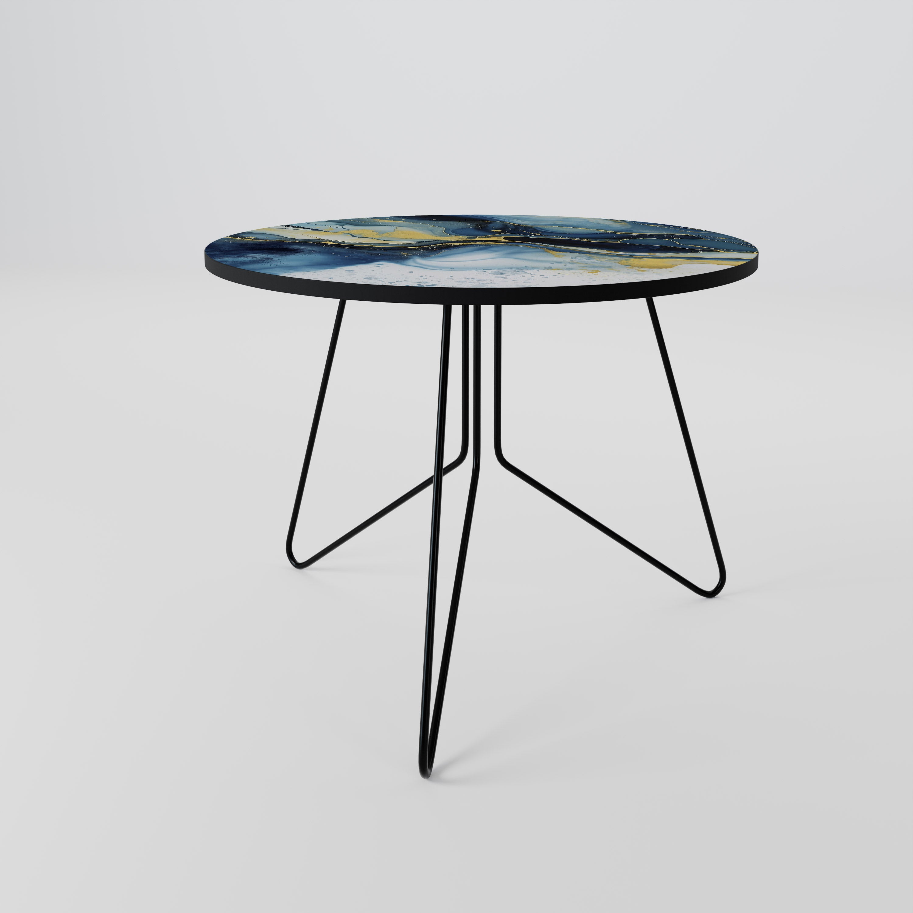 INKY MARBLE Stolik kawowy duży