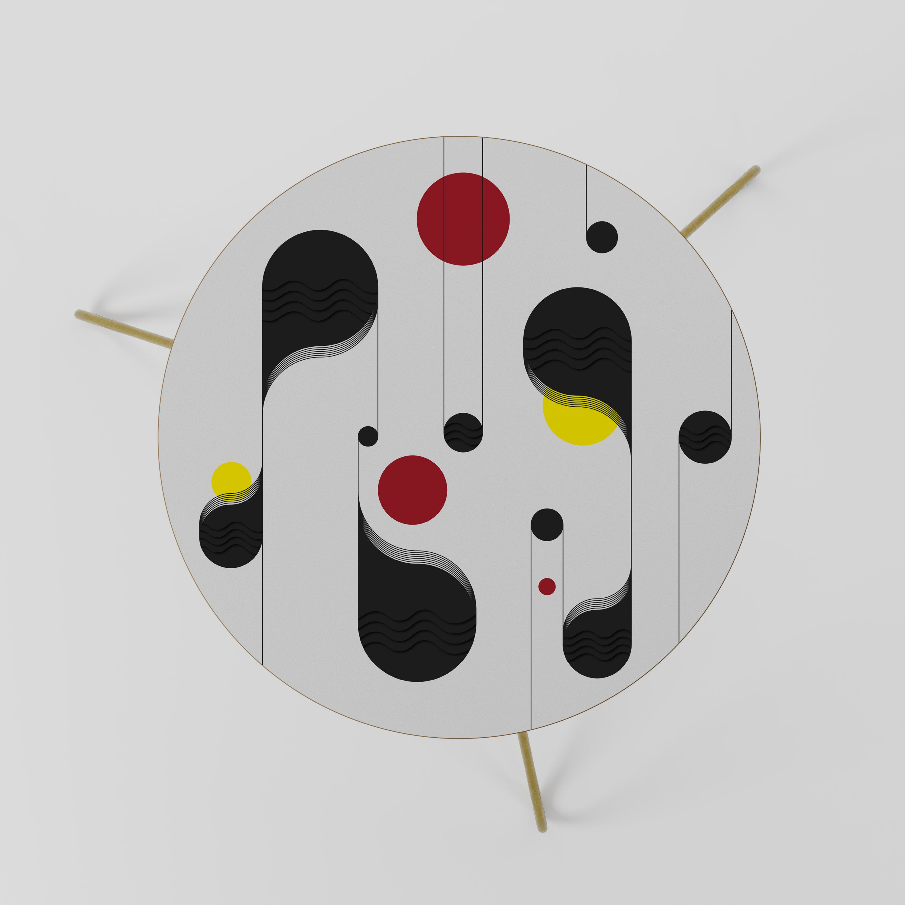 DOT-TO-DOT LULLABY Stolik kawowy mały