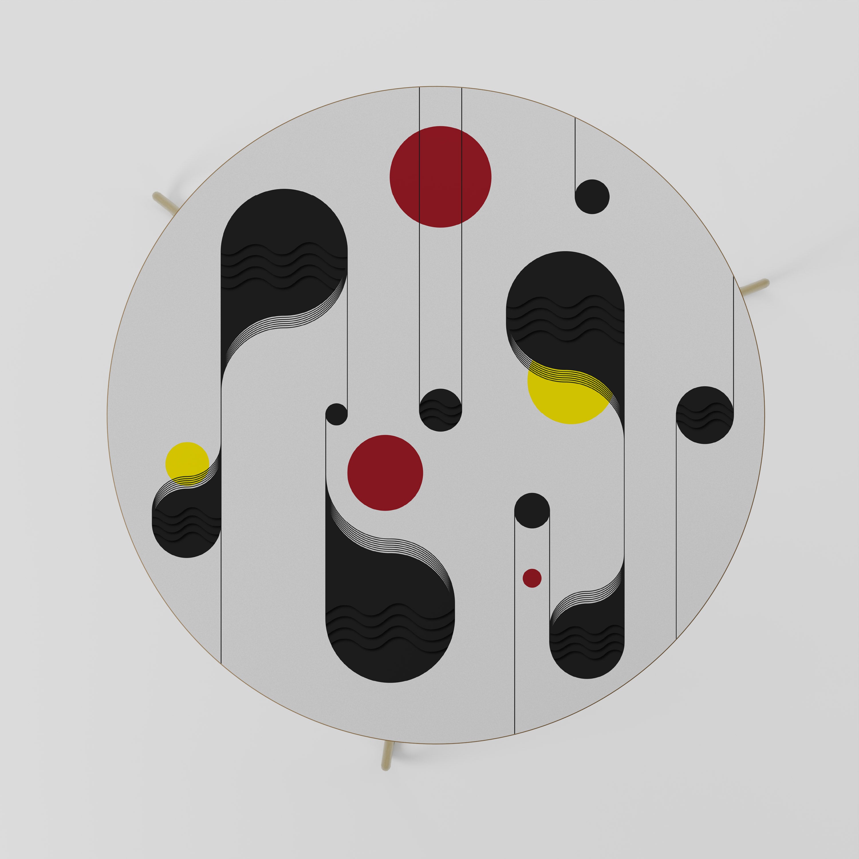 DOT-TO-DOT LULLABY Stolik kawowy duży