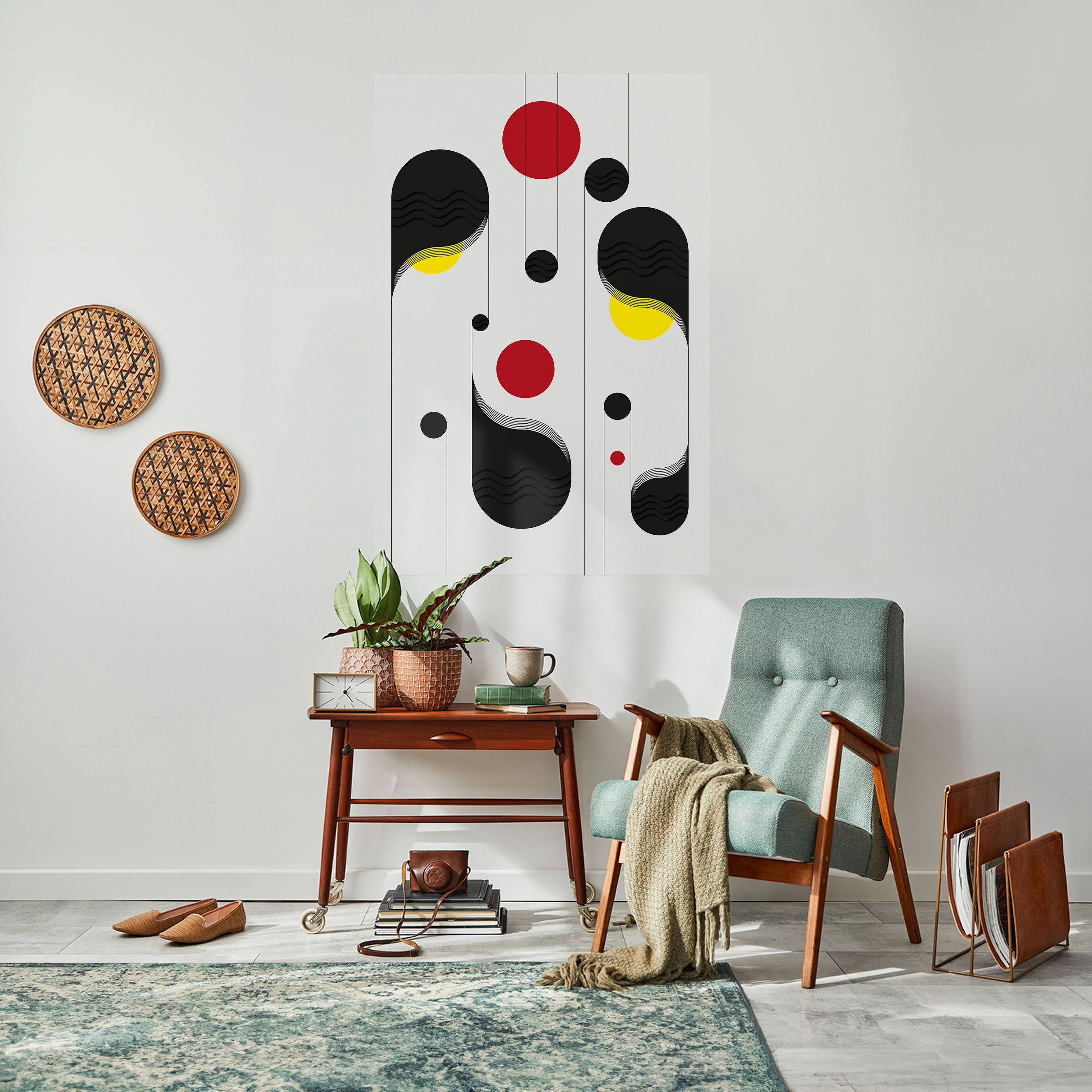 DOT-TO-DOT LULLABY Naklejka/Plakat pionowy