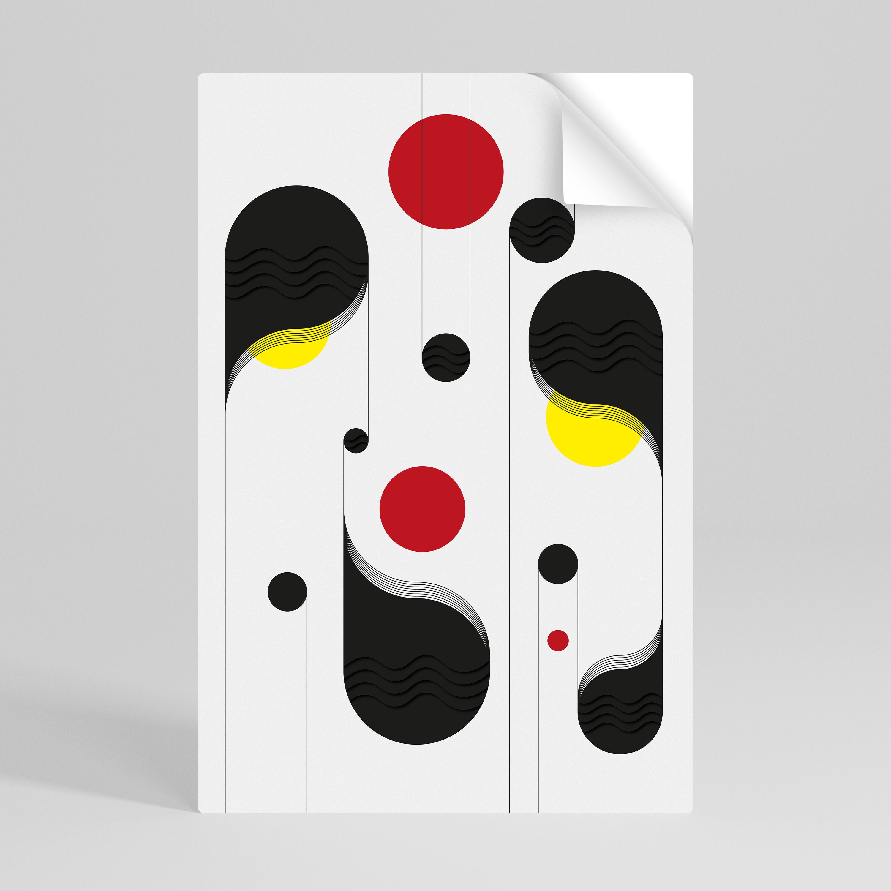 DOT-TO-DOT LULLABY Naklejka/Plakat pionowy