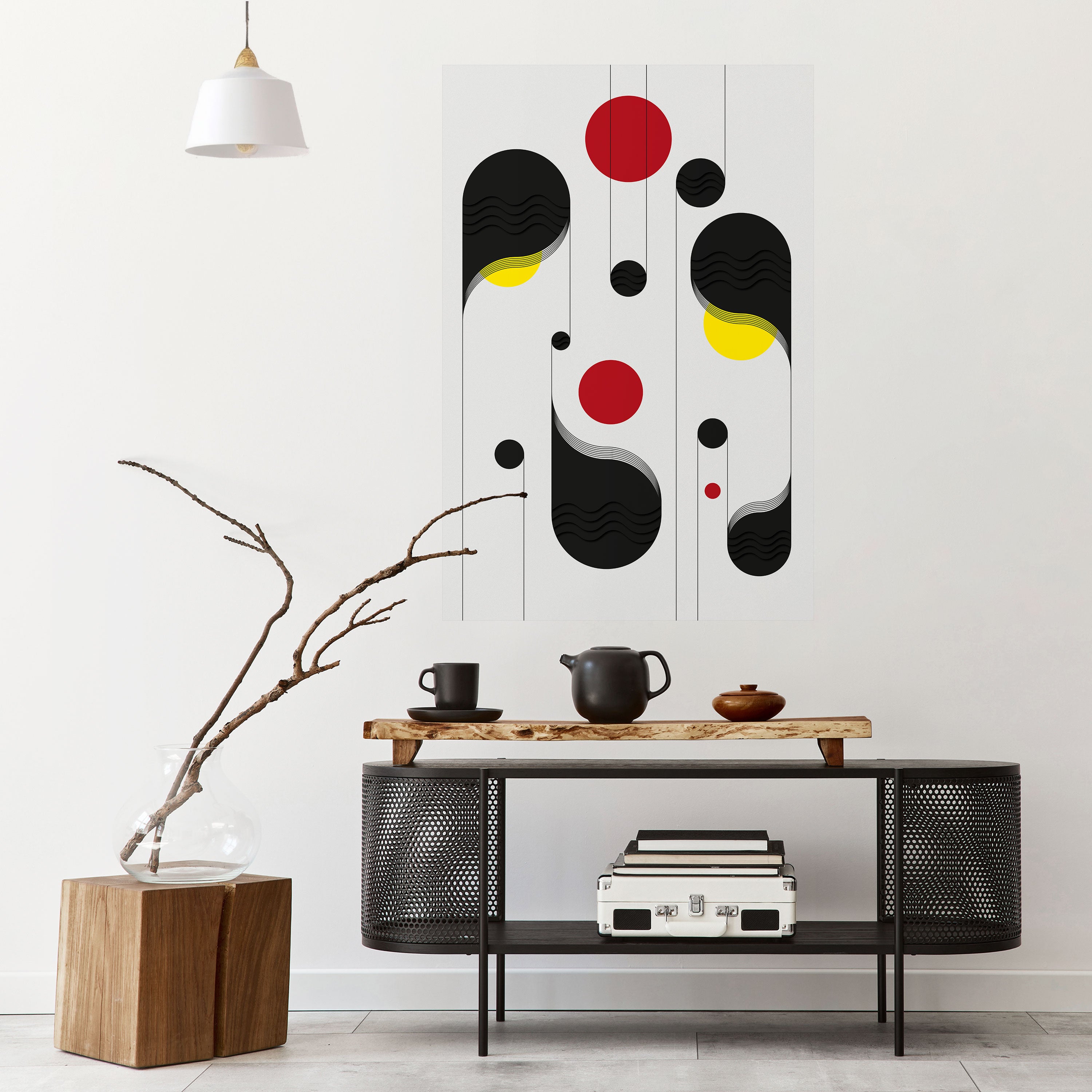 DOT-TO-DOT LULLABY Naklejka/Plakat pionowy