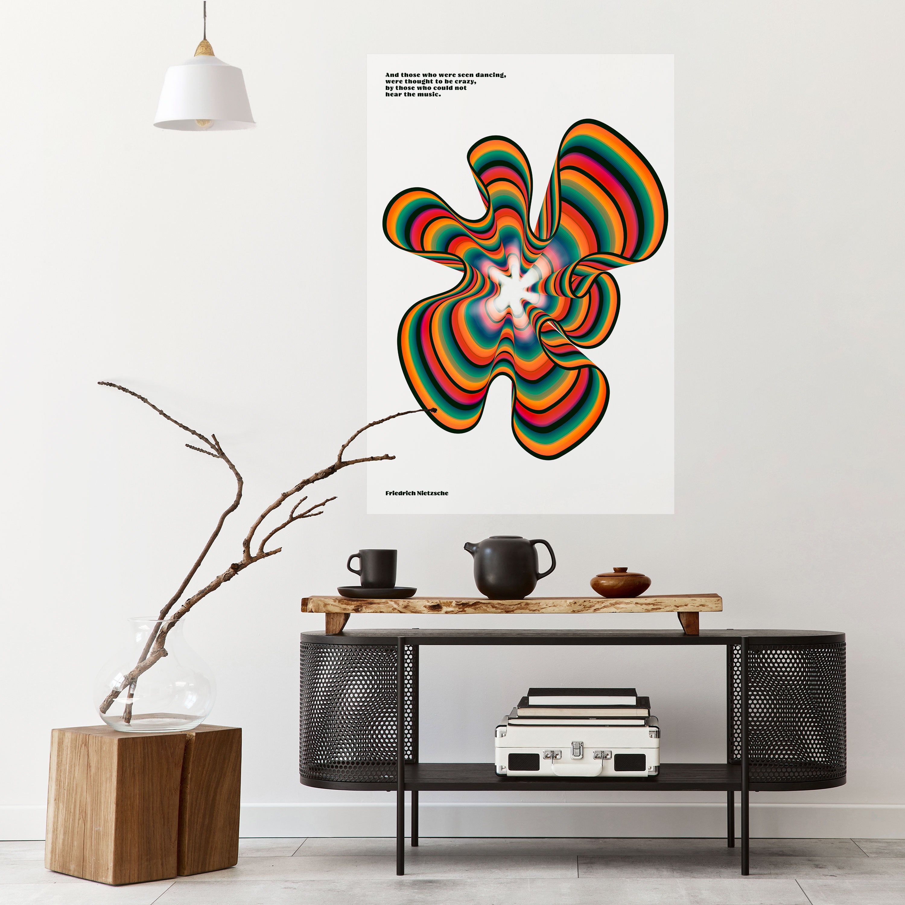 NOSTALGIC ECHOES [ENG] Naklejka/Plakat pionowy