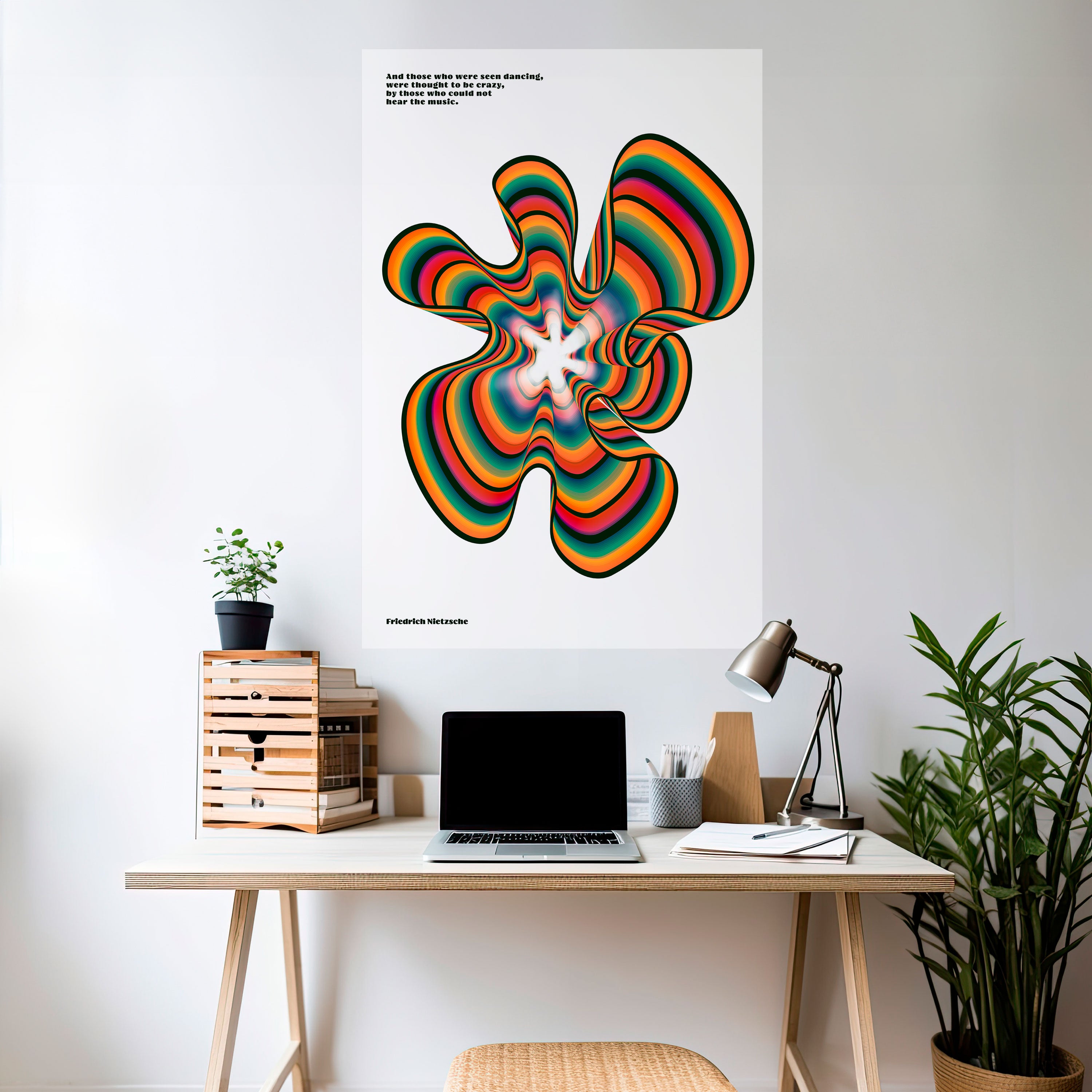 NOSTALGIC ECHOES [ENG] Naklejka/Plakat pionowy