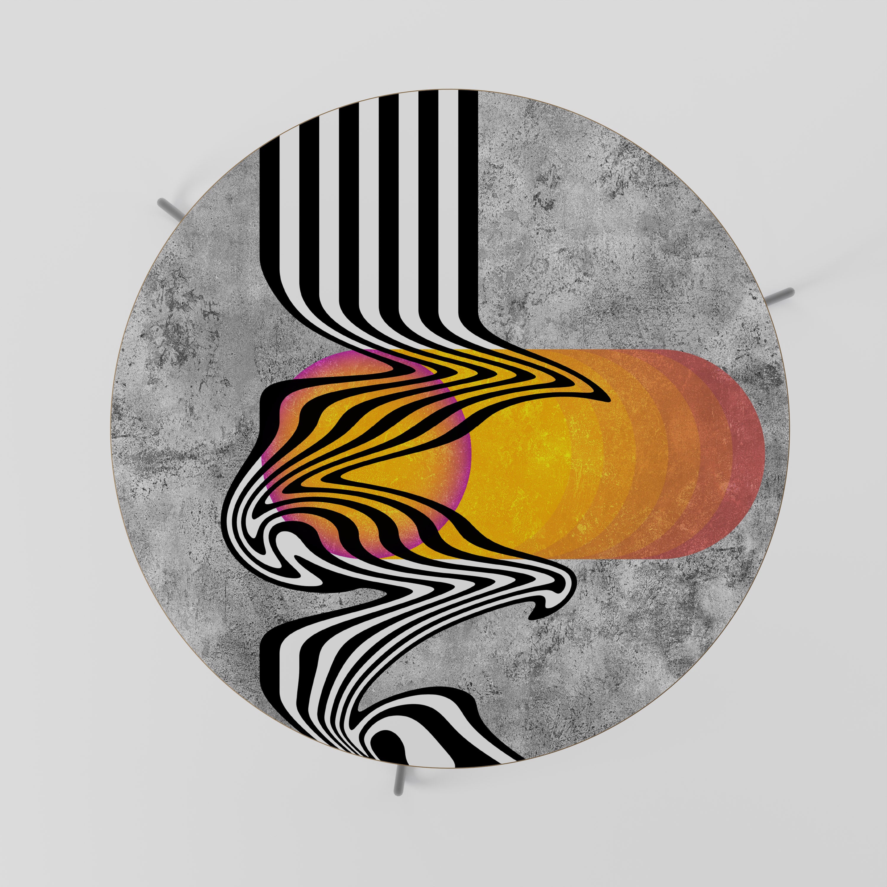 WHIMSICAL WAVES Stolik kawowy duży