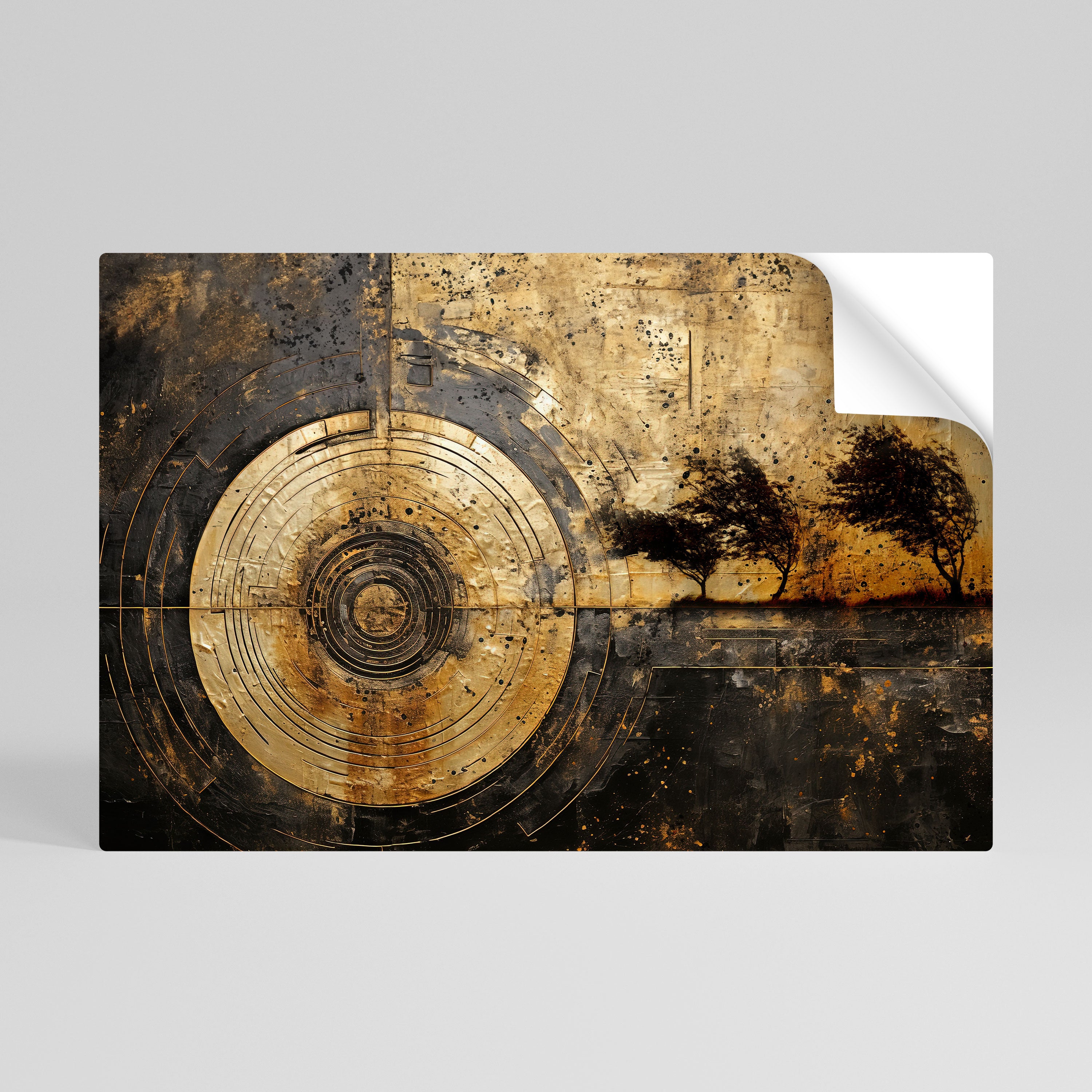 COPPERY EARTHQUAKE Naklejka/Plakat poziomy