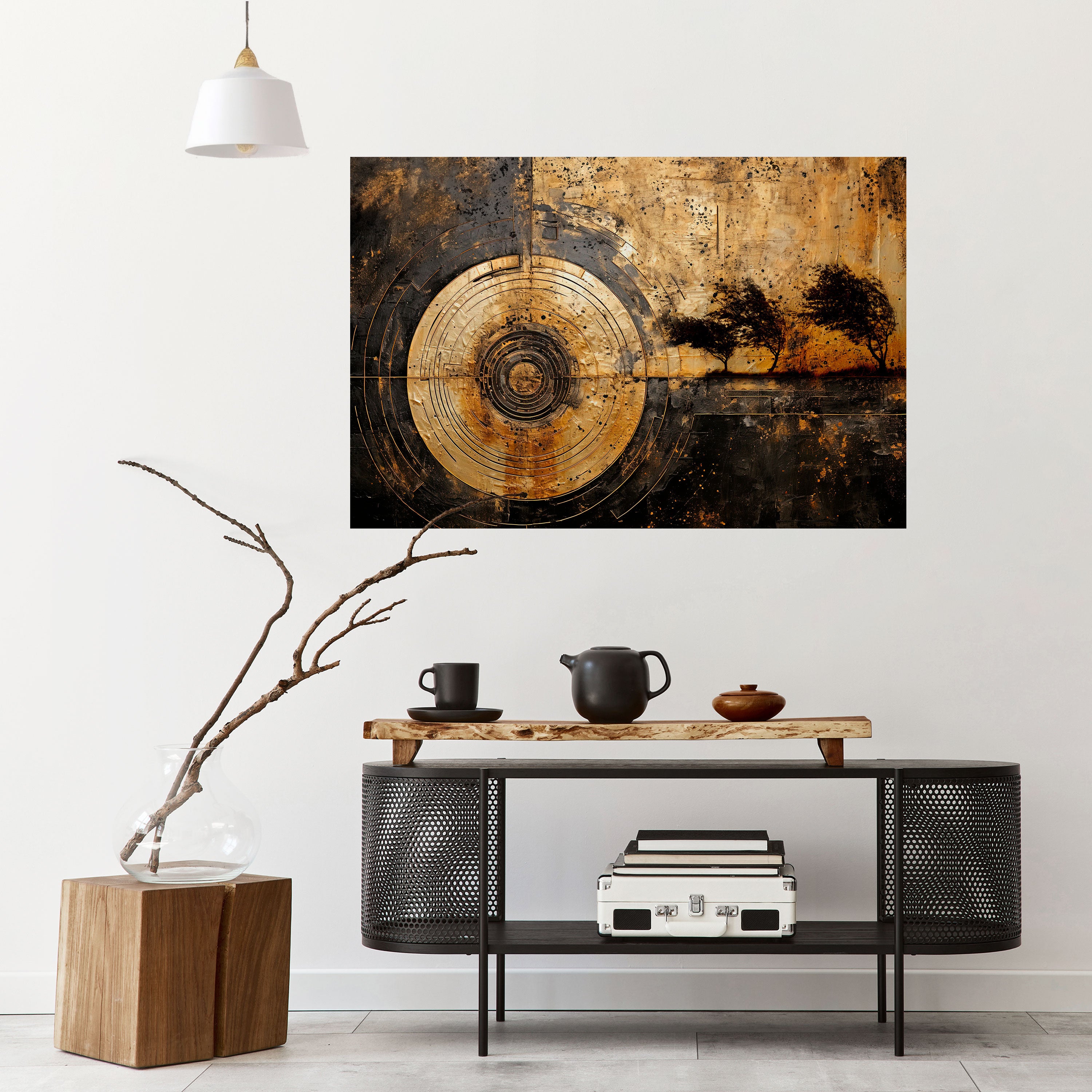 COPPERY EARTHQUAKE Naklejka/Plakat poziomy