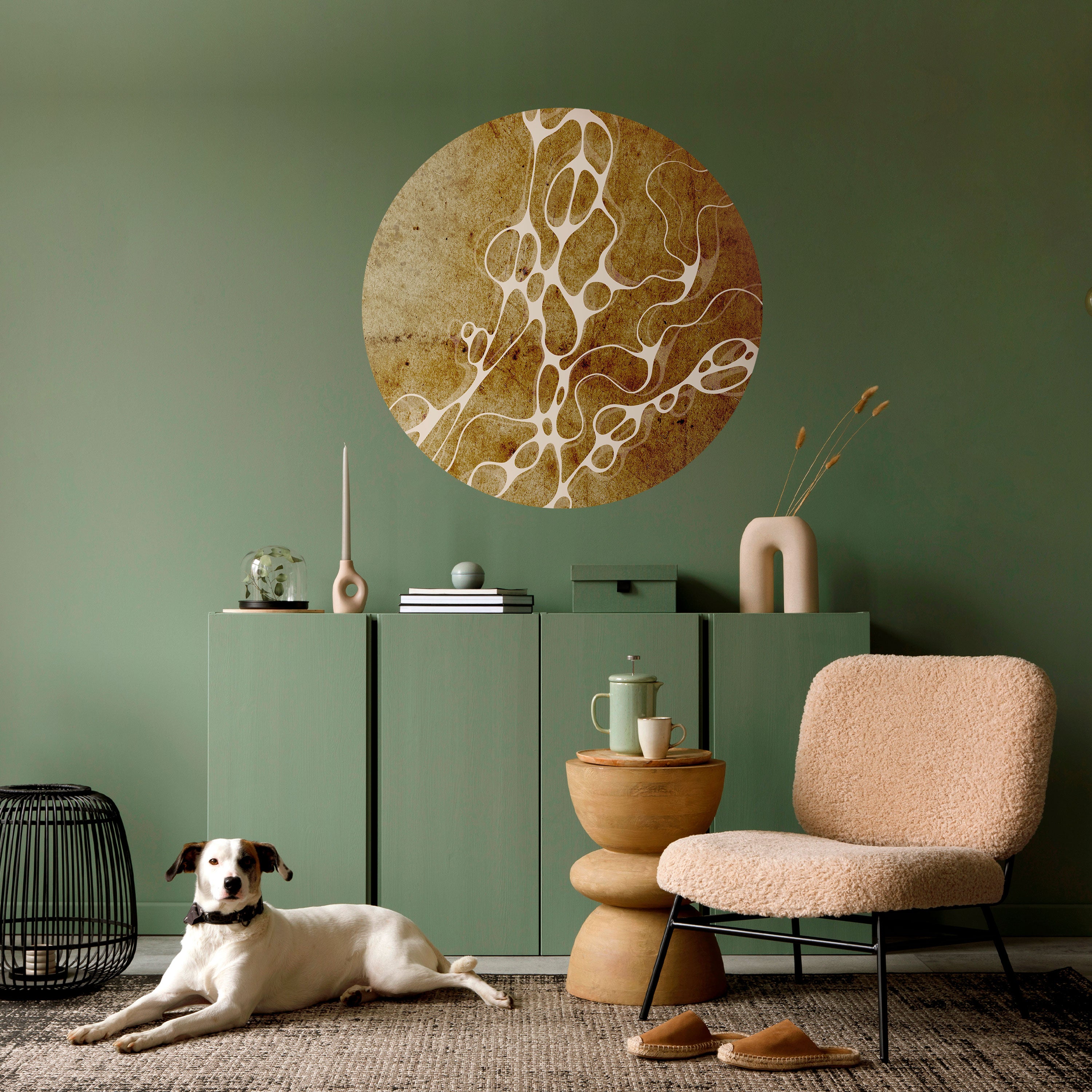 ARCANE ARRAY Naklejka okrągła