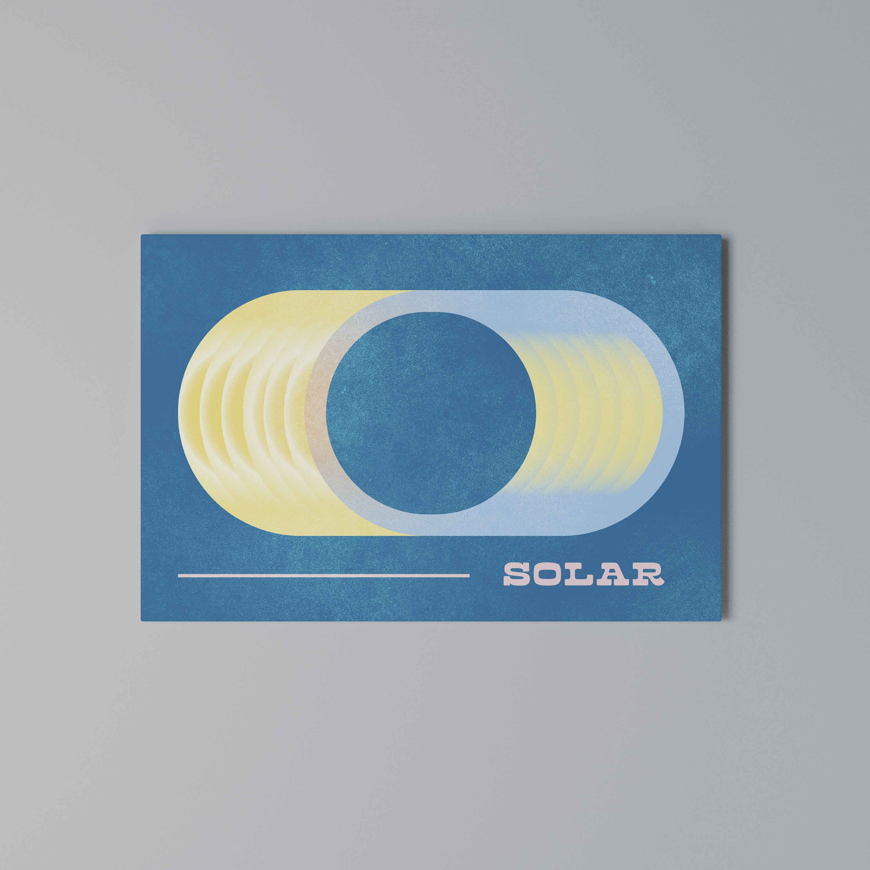 SOLAR APERTURE Poziomy obraz na płótnie