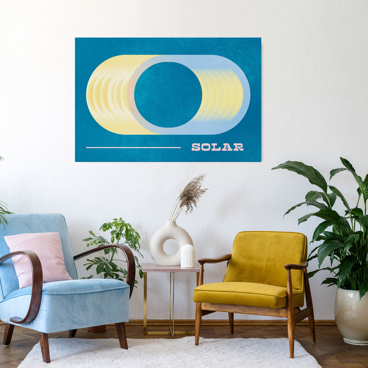 SOLAR APERTURE Poziomy obraz na płótnie