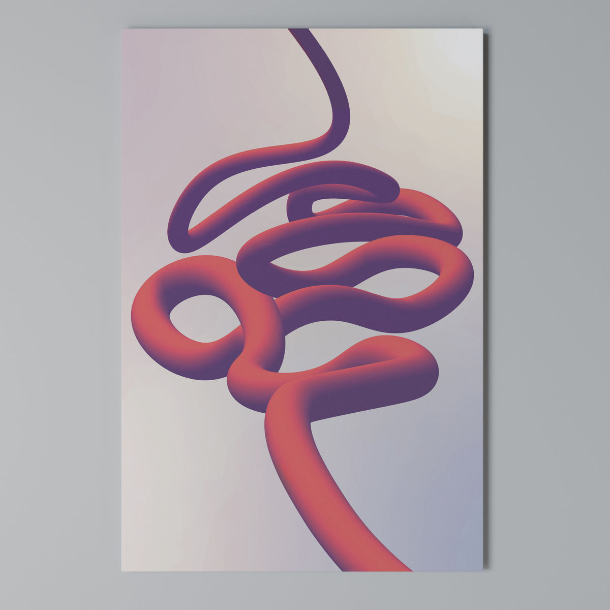 INFINITY WIRE Pionowy obraz na płótnie