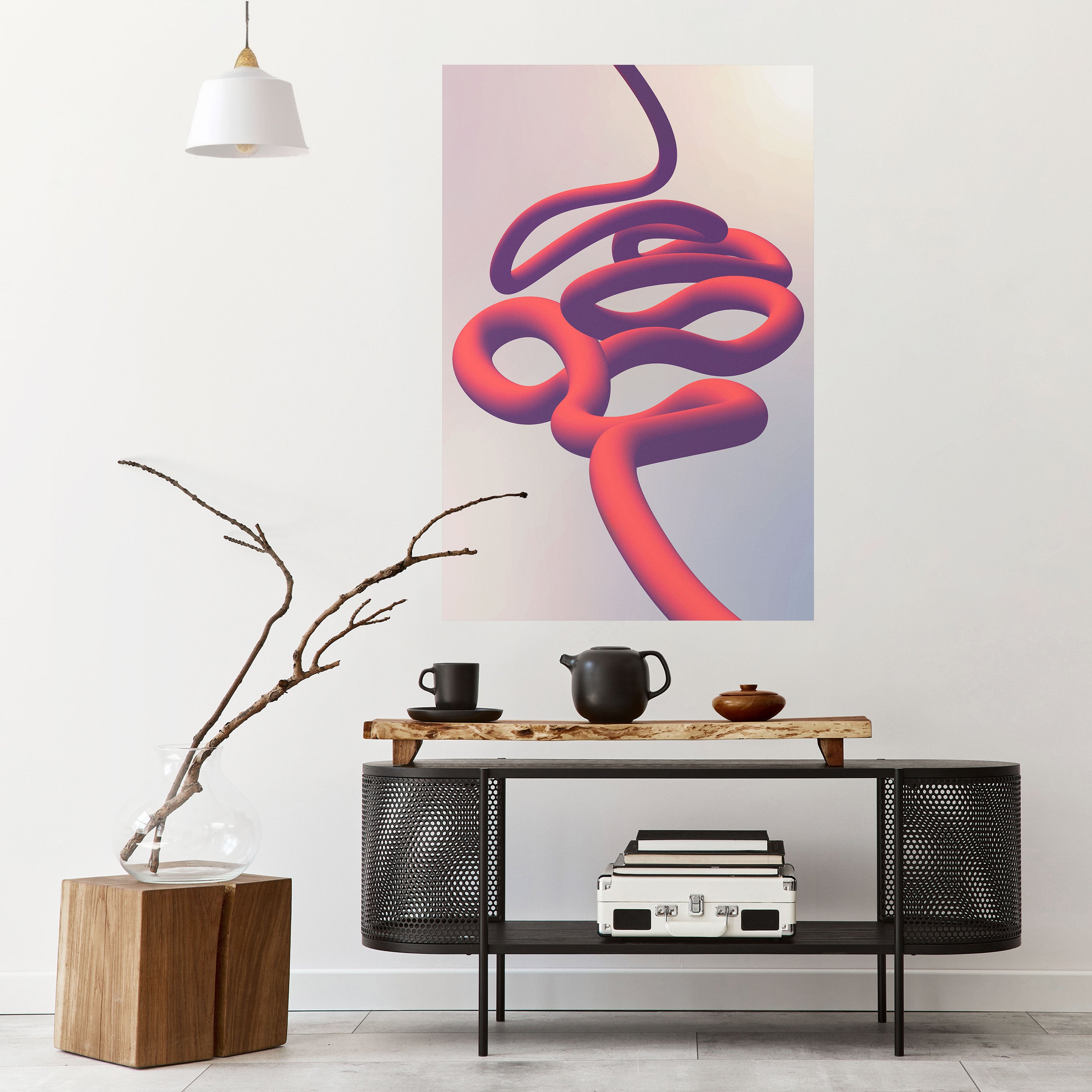 INFINITY WIRE Naklejka/Plakat pionowy