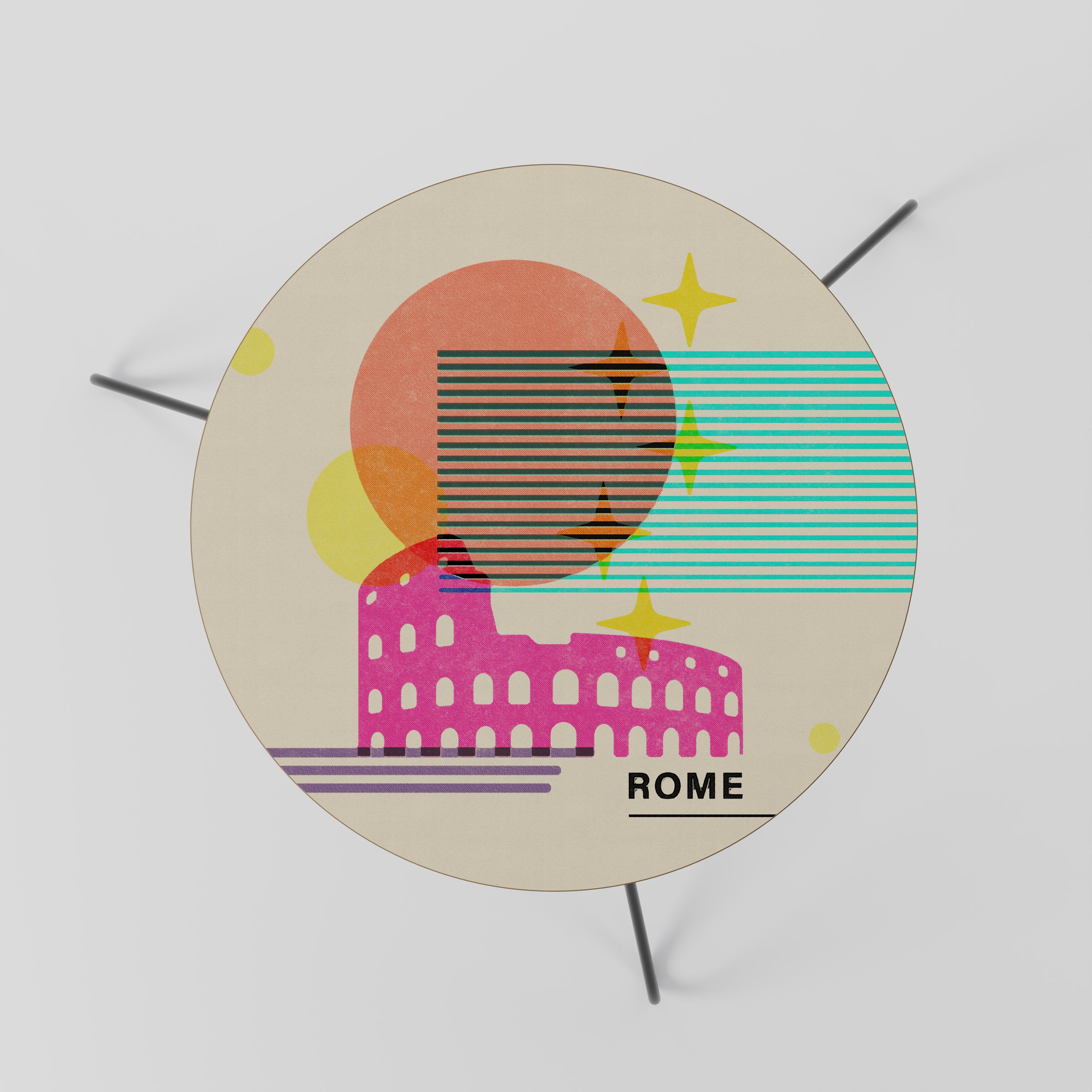 ROMAN SPARKLE Stolik kawowy mały