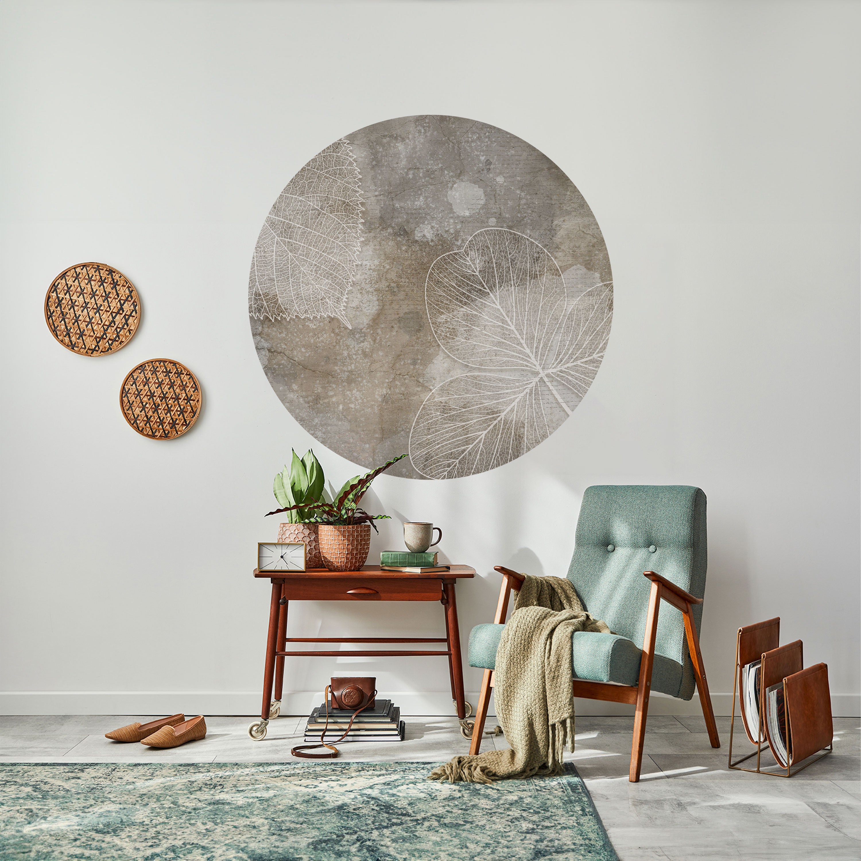 FAIR NERVATION Naklejka okrągła