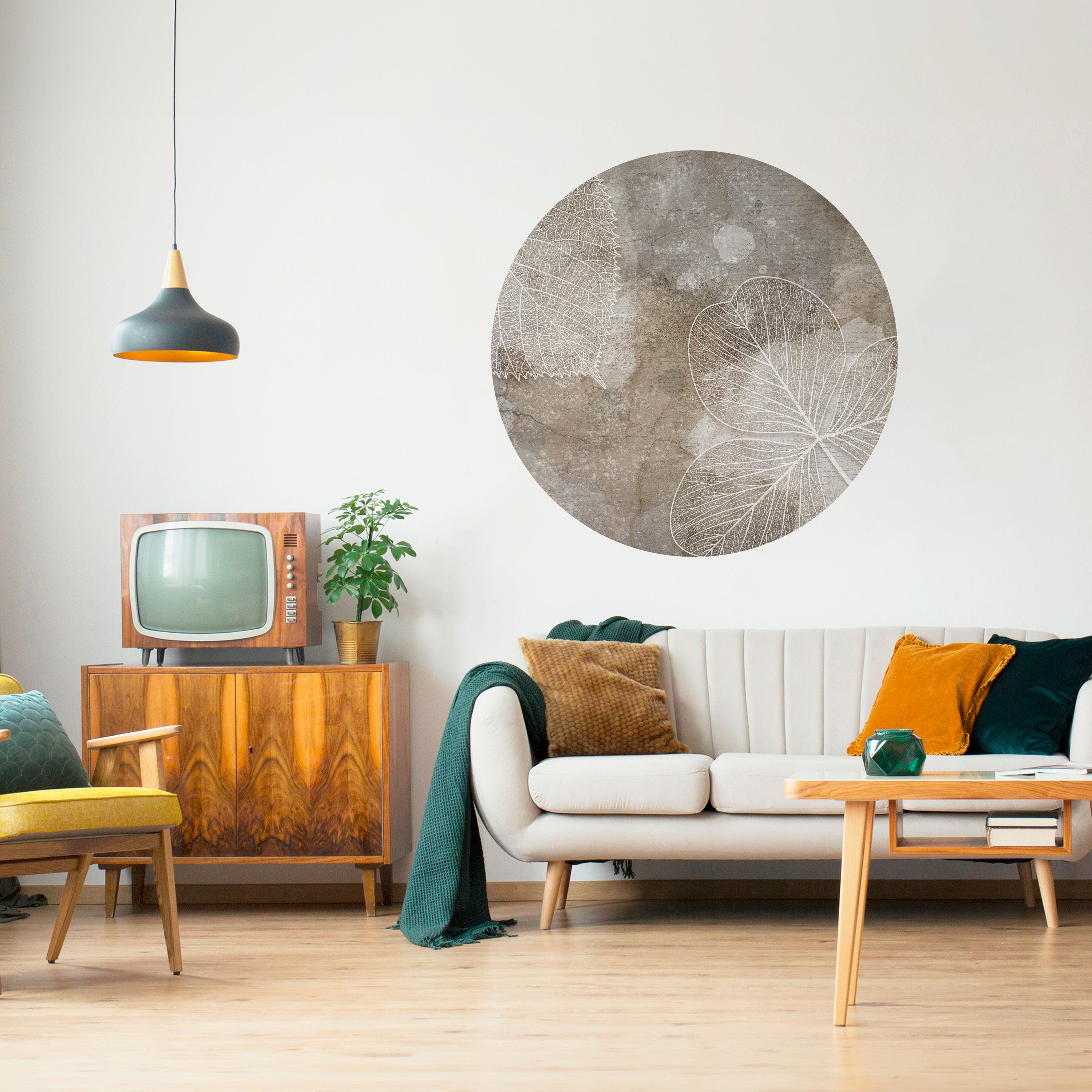 FAIR NERVATION Naklejka okrągła