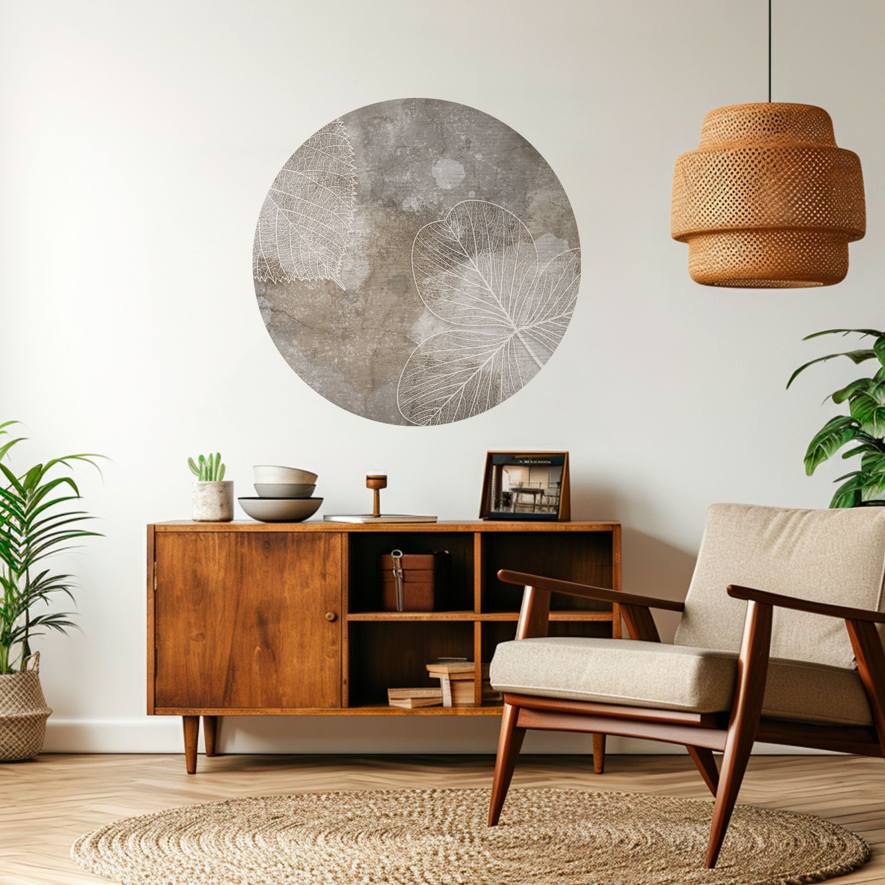 FAIR NERVATION Naklejka okrągła