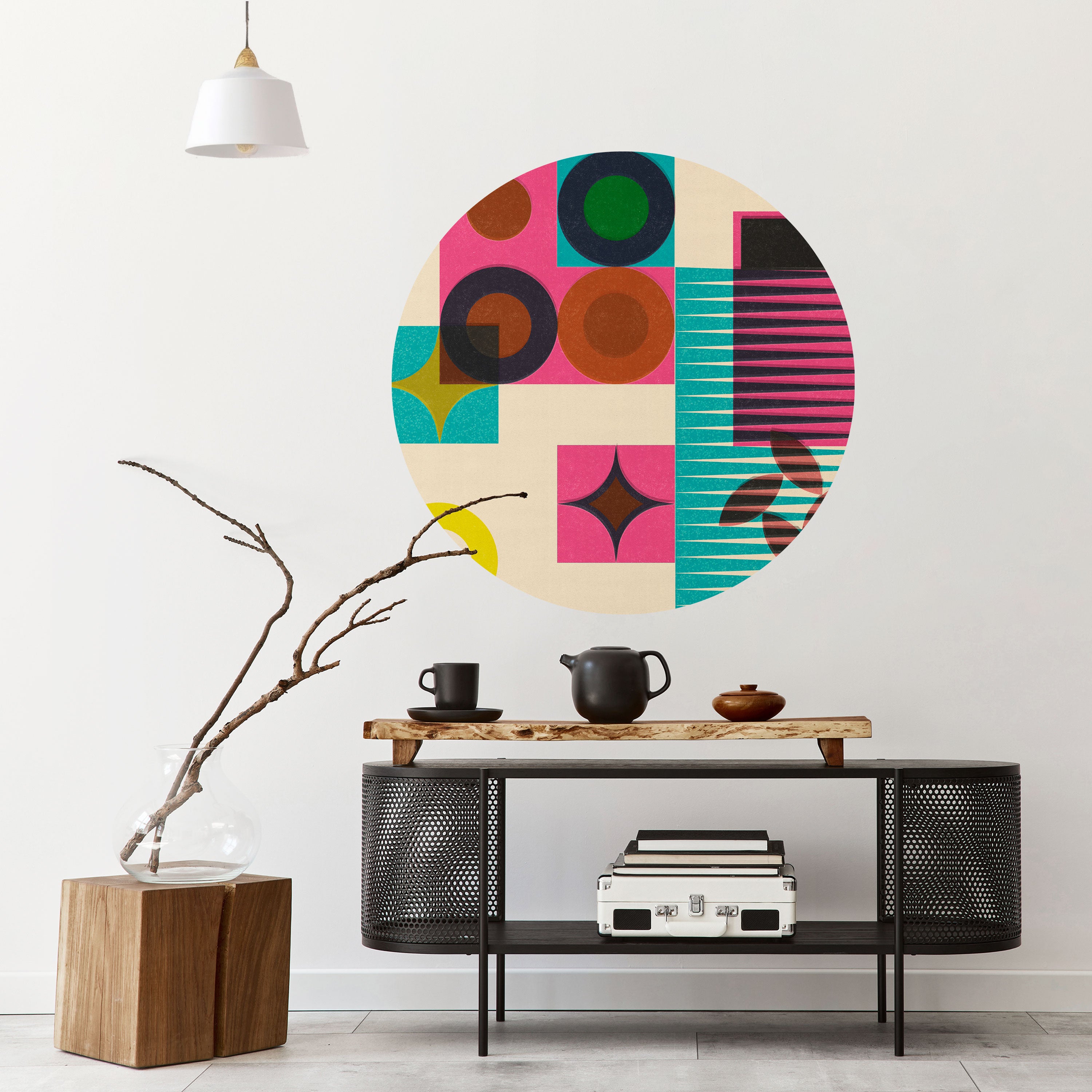 FORM VARIETY Naklejka okrągła