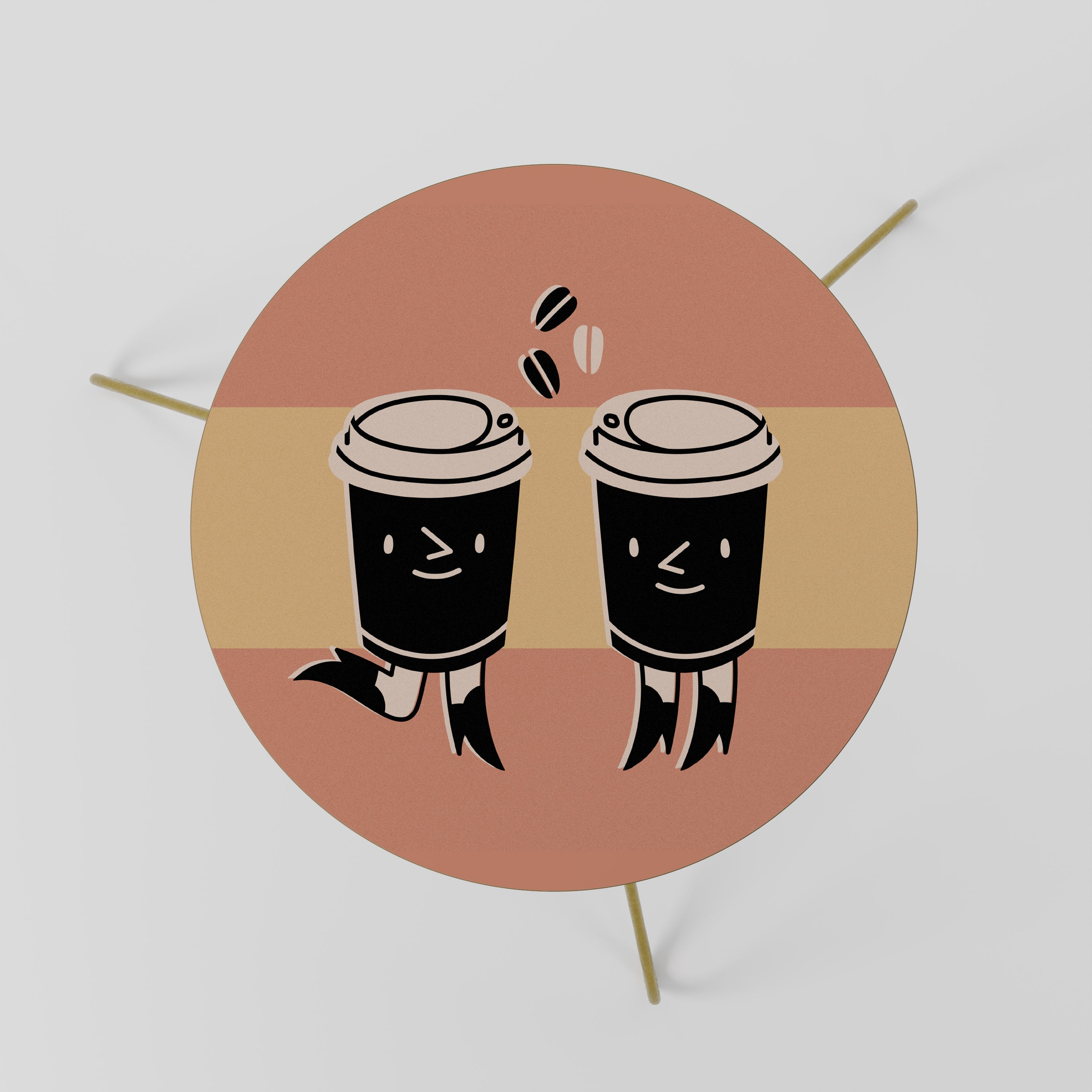 JOYFUL COFFEE Stolik kawowy mały