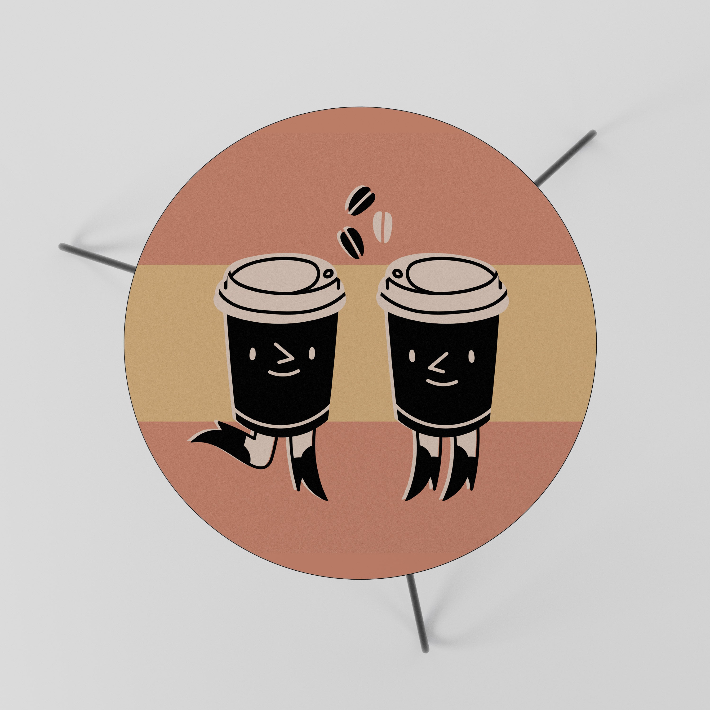 JOYFUL COFFEE Stolik kawowy mały