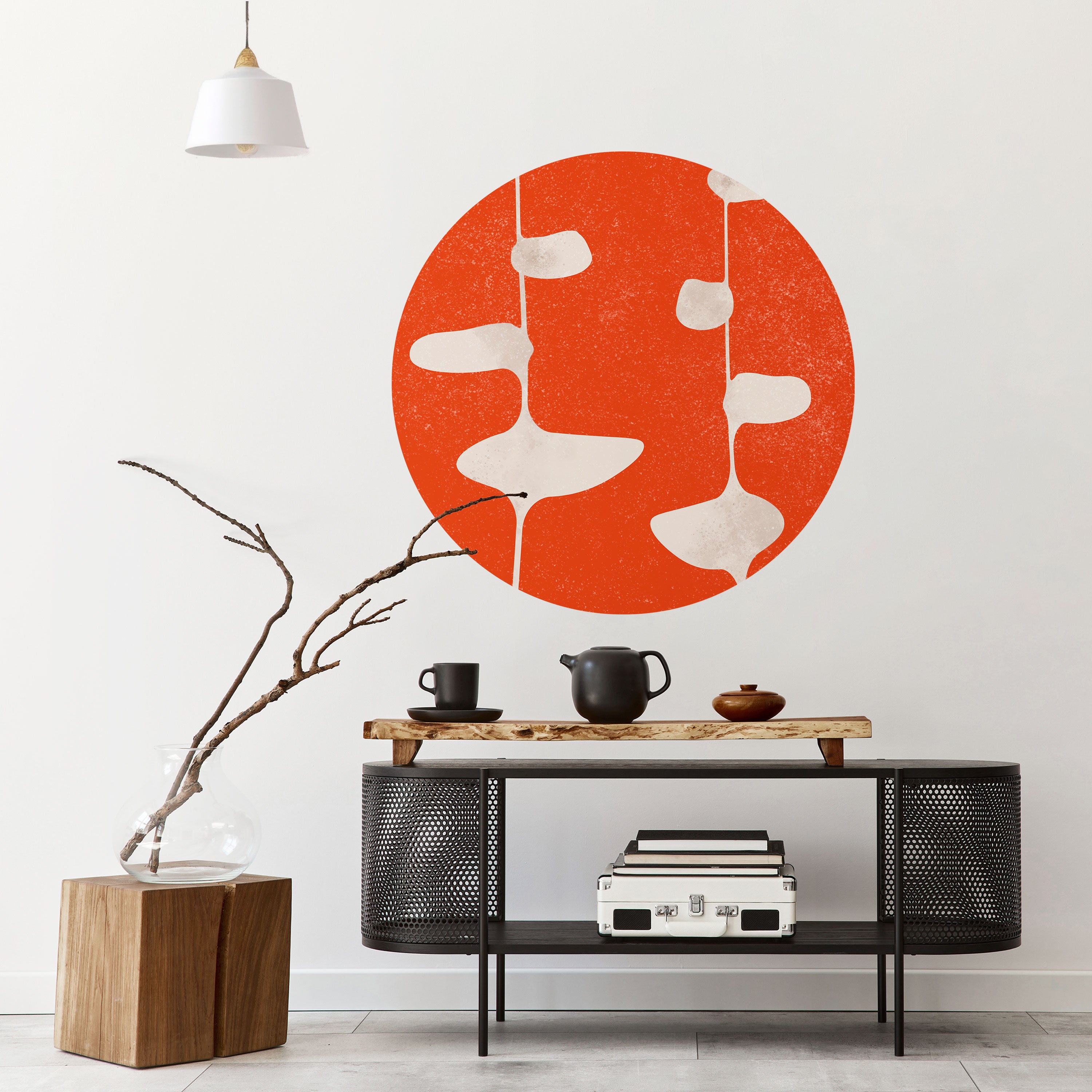 COURAGE MOLD Naklejka okrągła