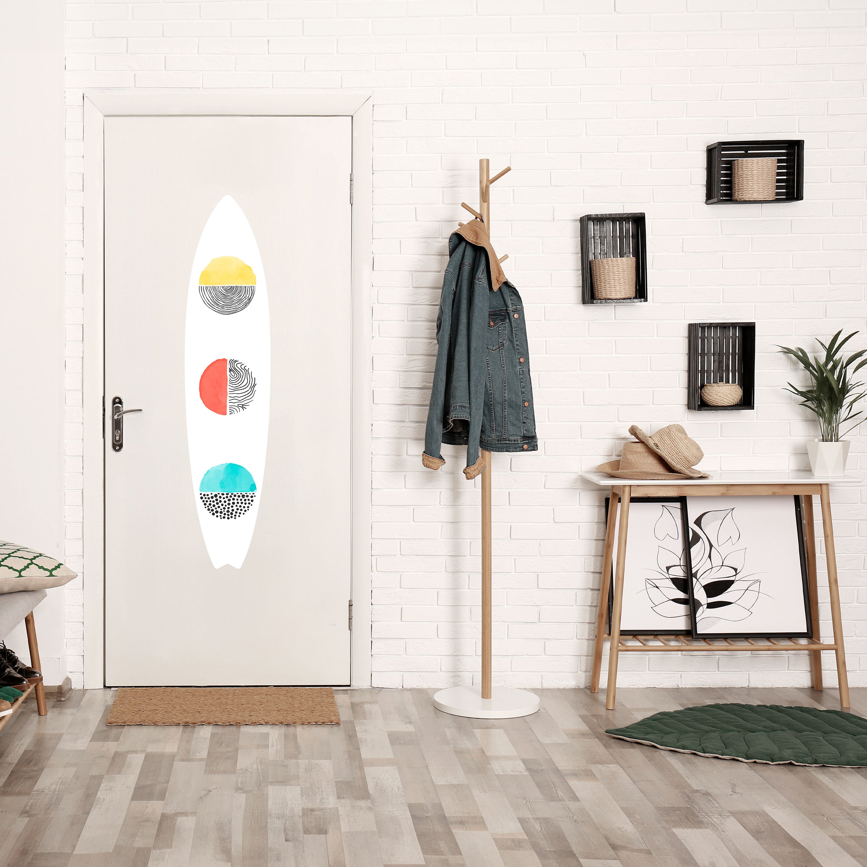 SUNNY TREASURE Naklejka - deska surfingowa