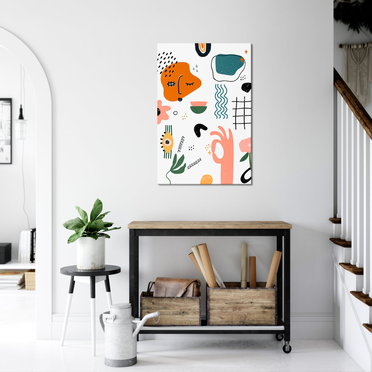 MATISSE WHIMSY Pionowy obraz na płótnie