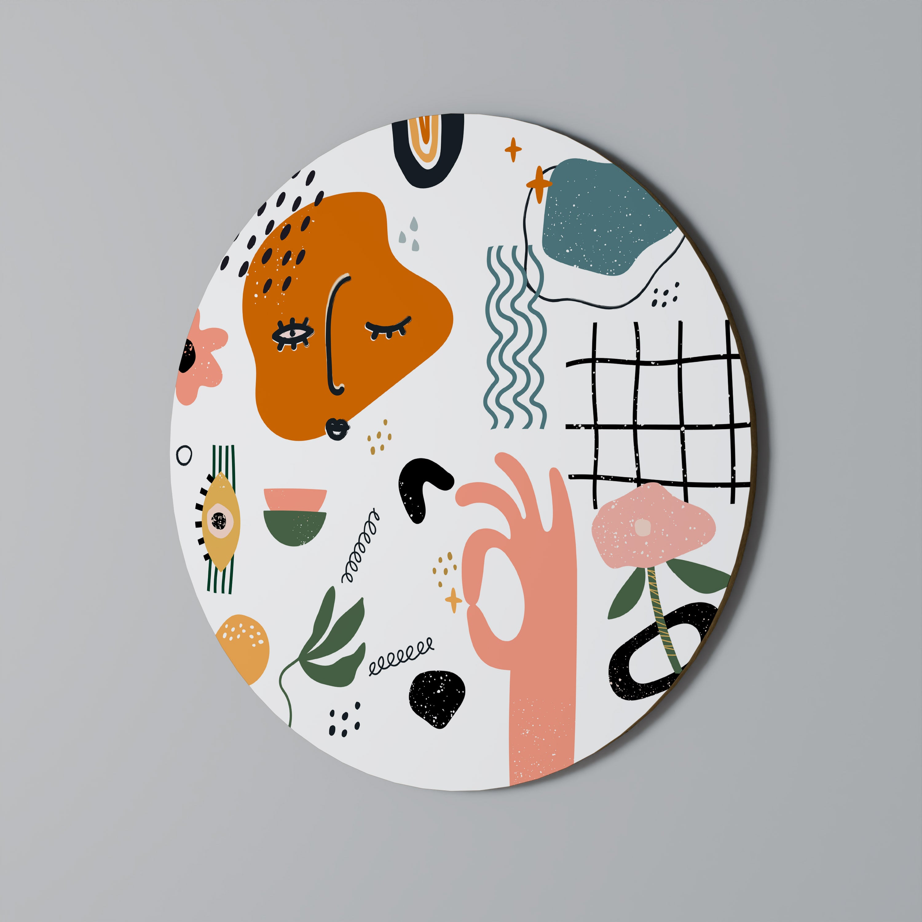 MATISSE WHIMSY Obraz okrągły