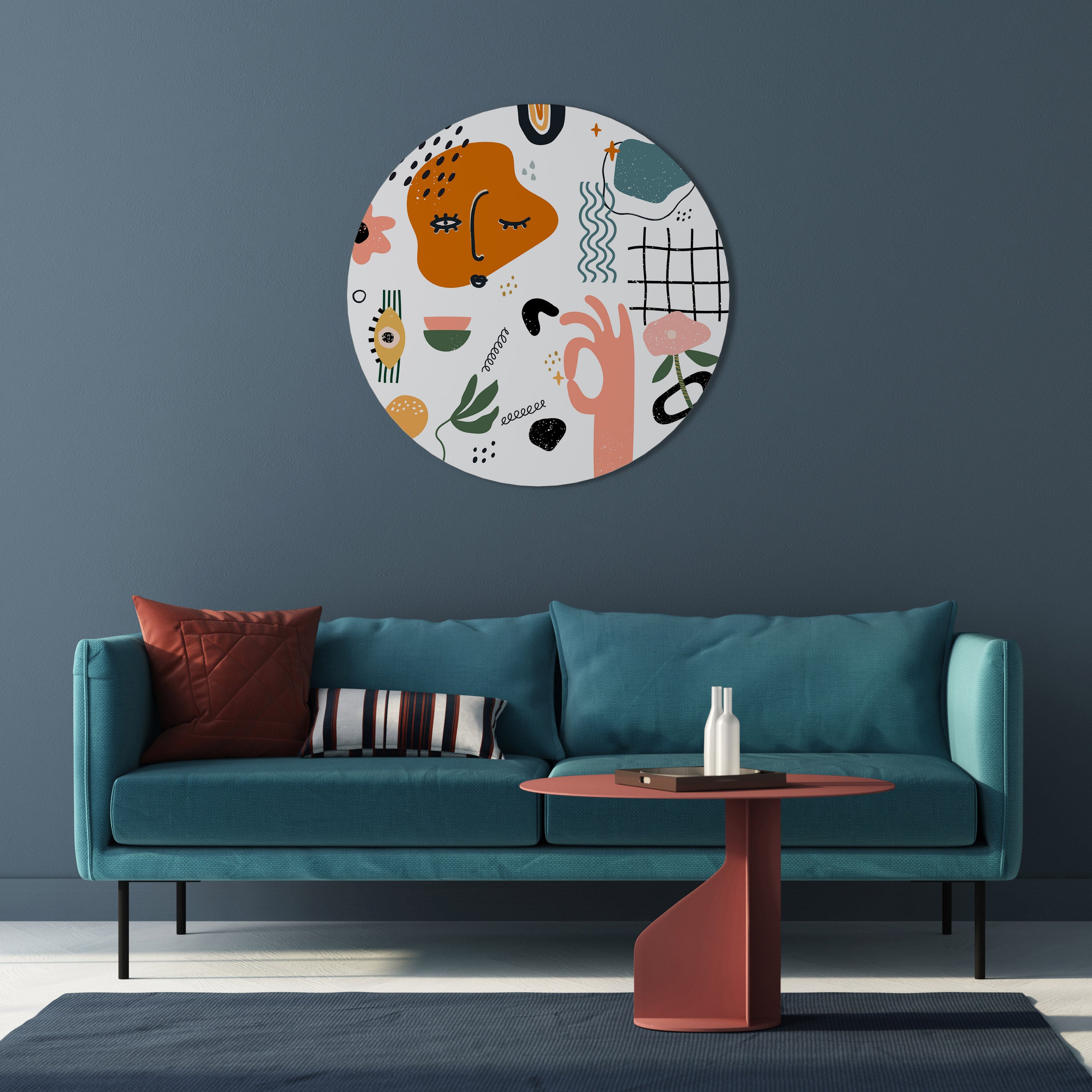 MATISSE WHIMSY Obraz okrągły