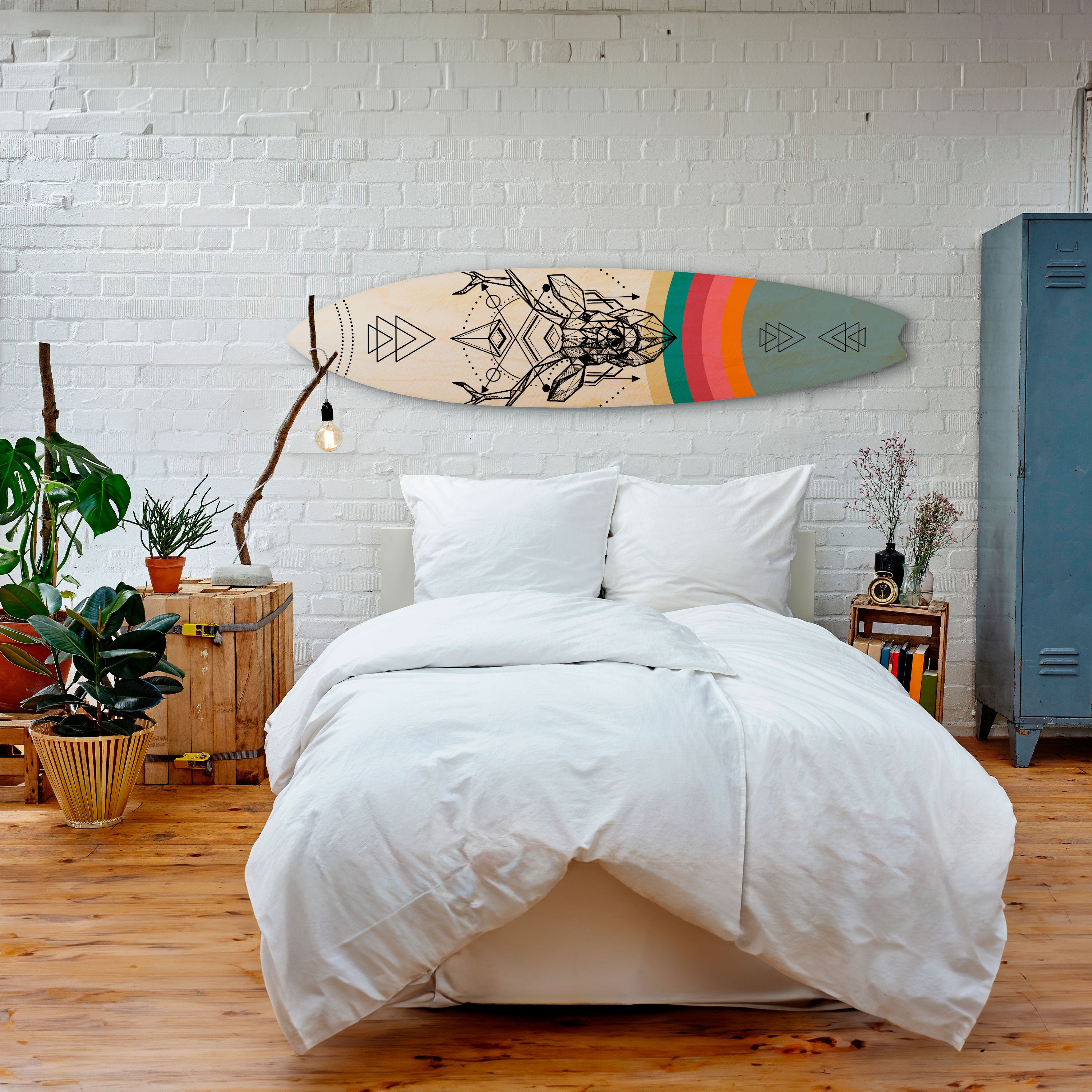 DEER OF COLOR Dekoracyjna deska surfingowa