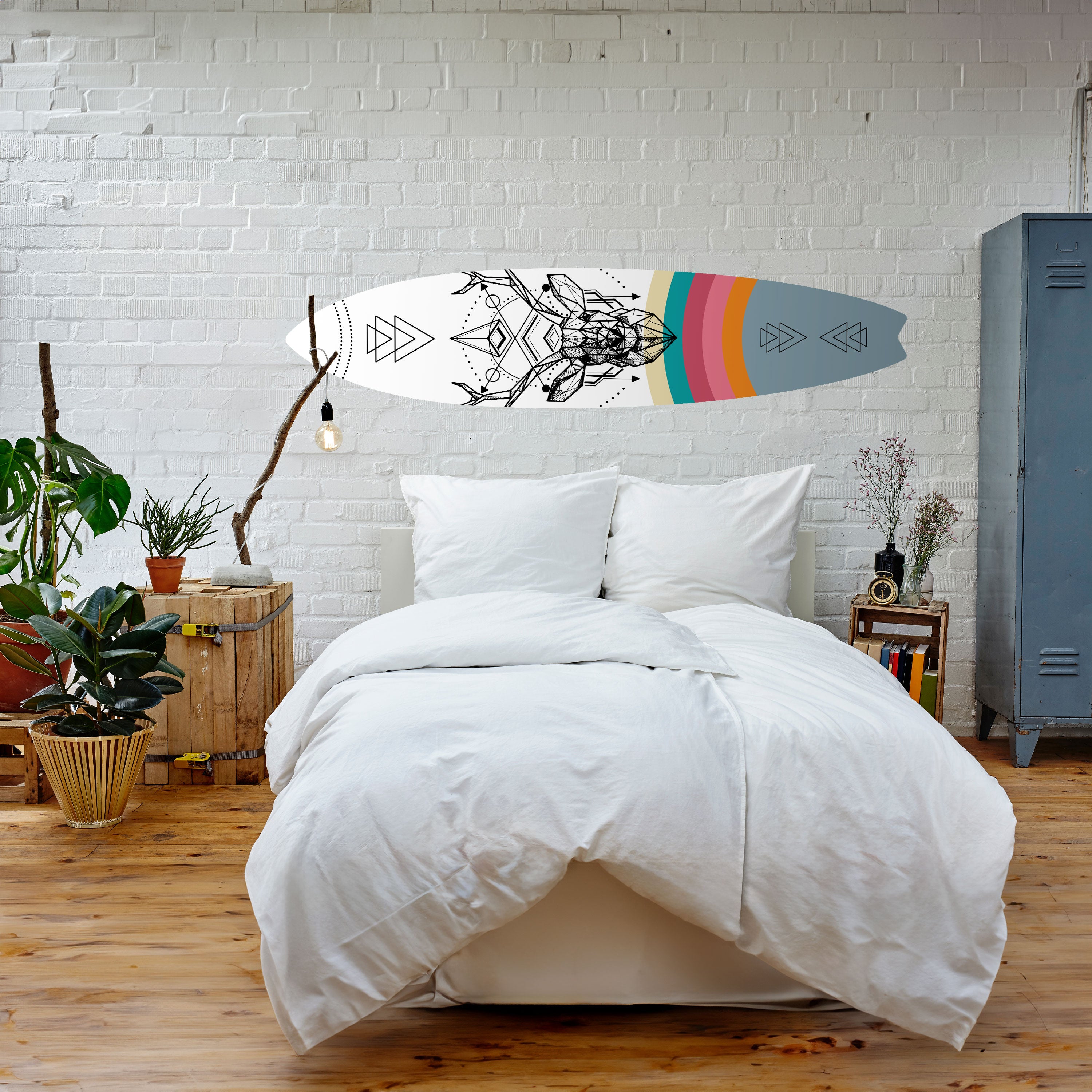 DEER OF COLOR Naklejka - deska surfingowa