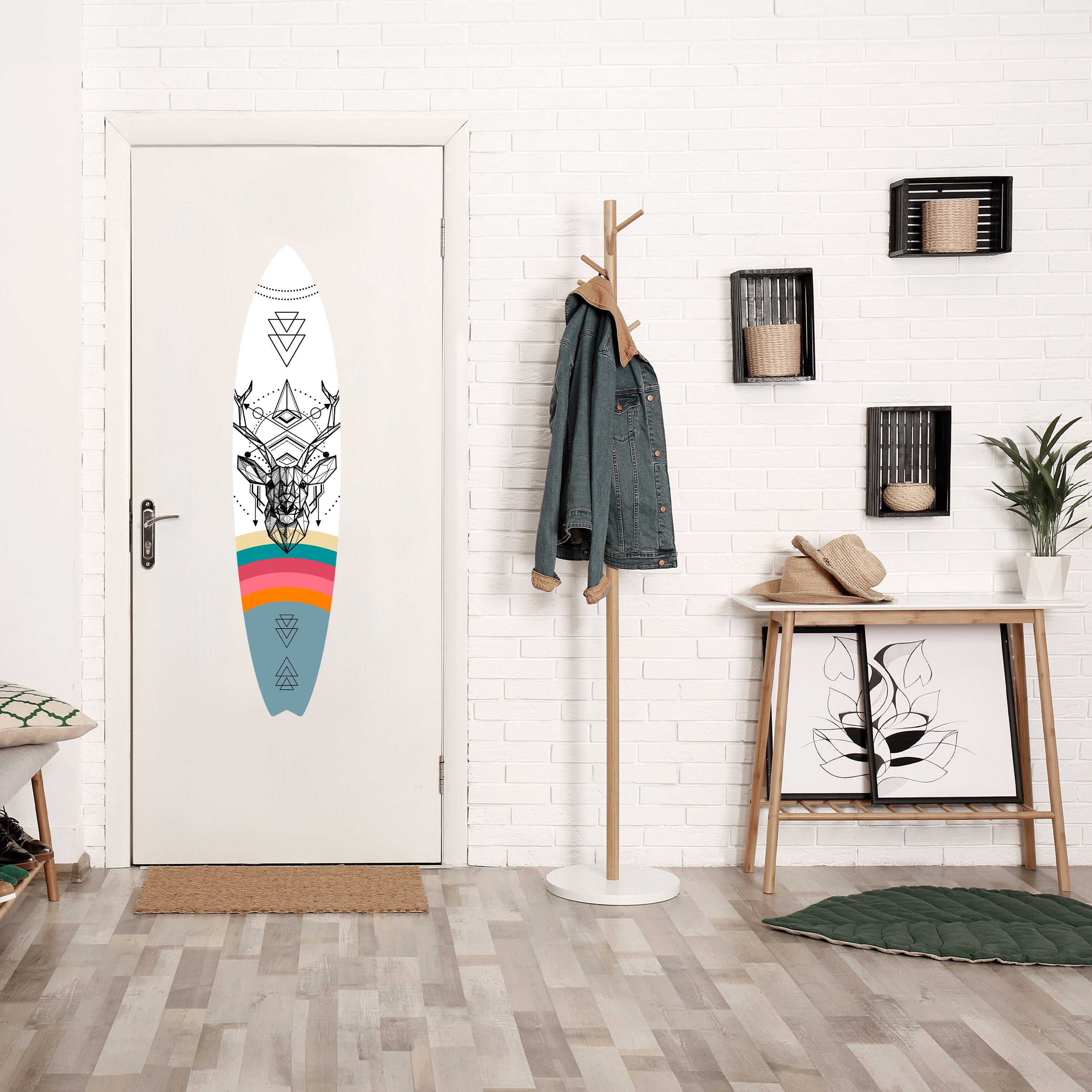 DEER OF COLOR Naklejka - deska surfingowa