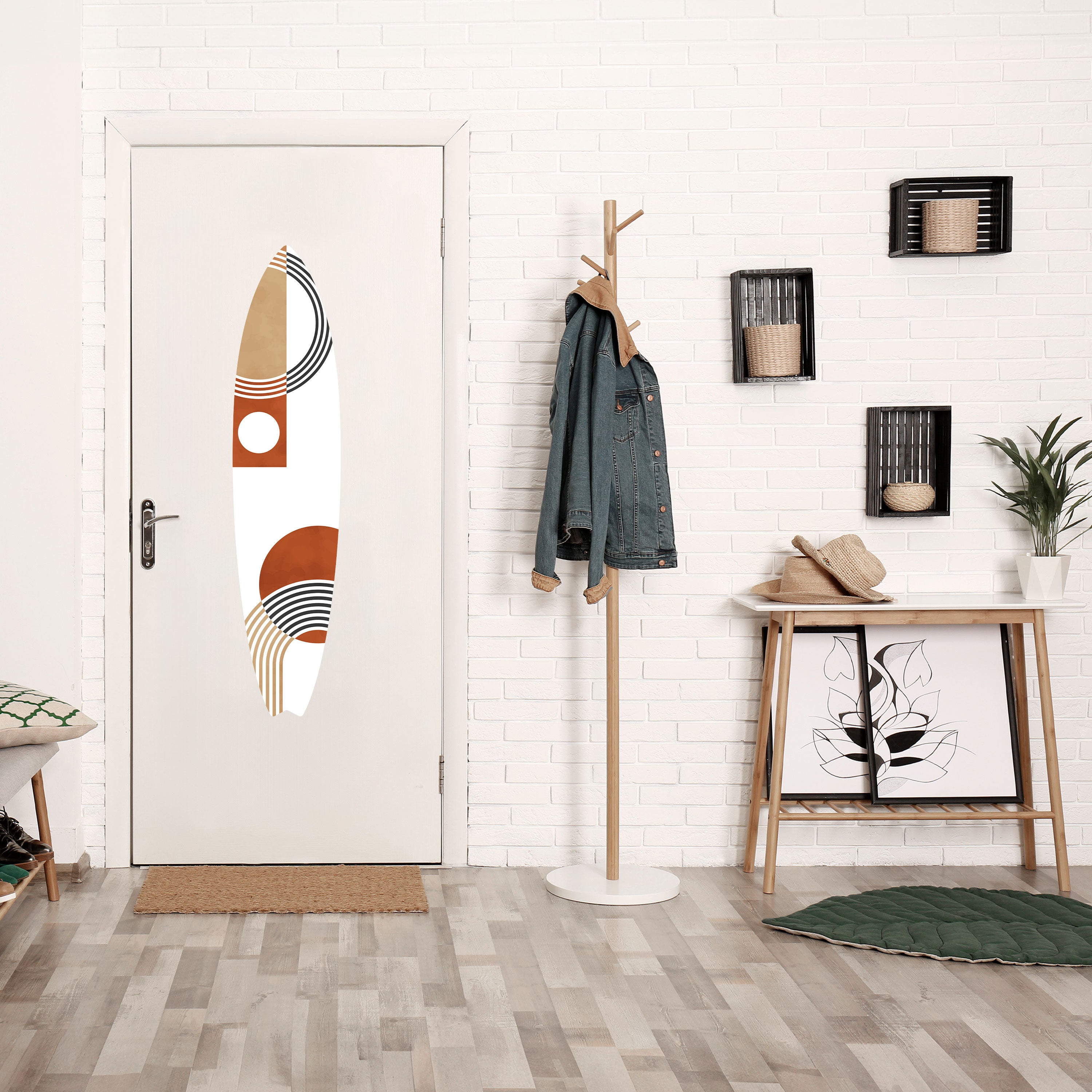 SPACE AROUND Naklejka - deska surfingowa