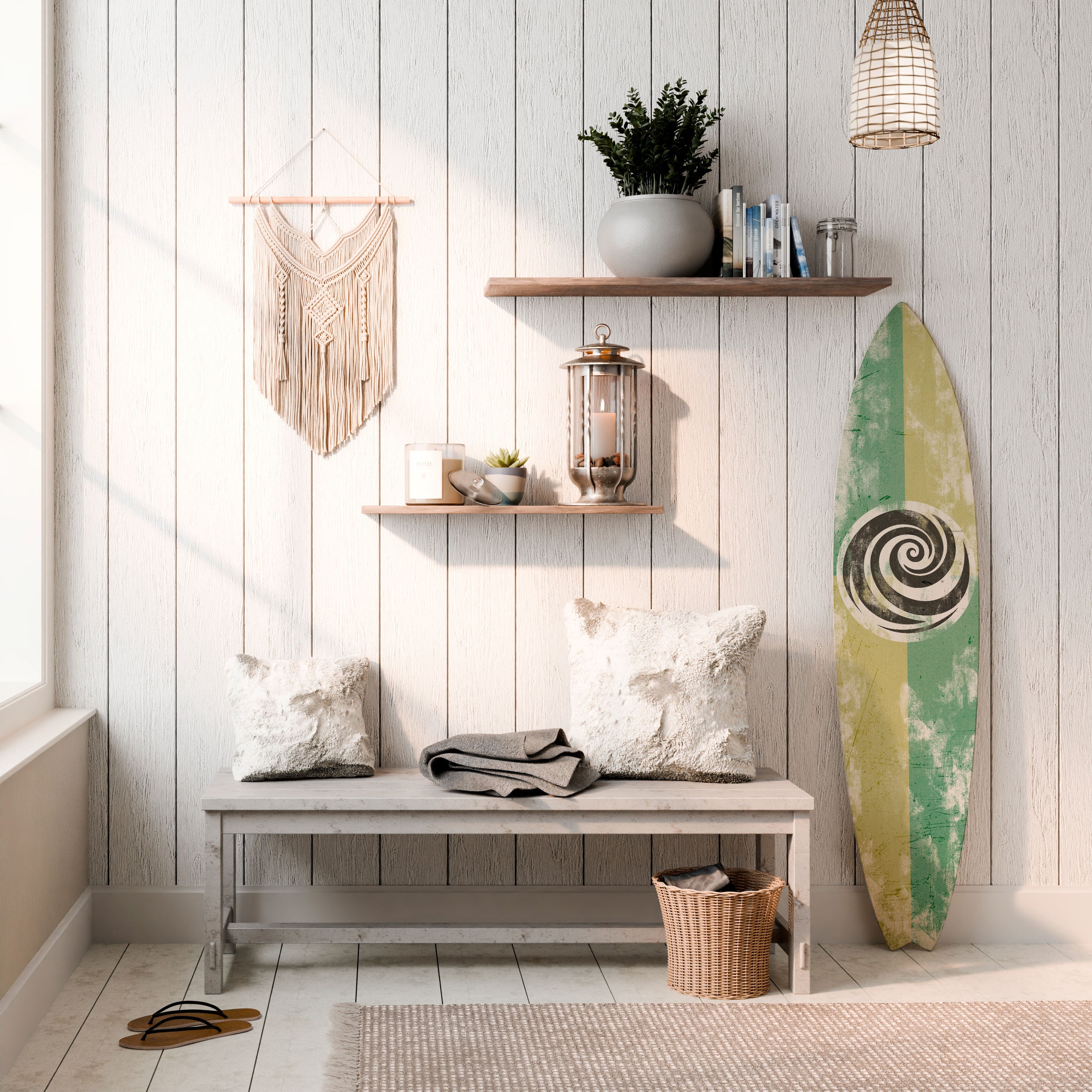 CURLY MODE Dekoracyjna deska surfingowa